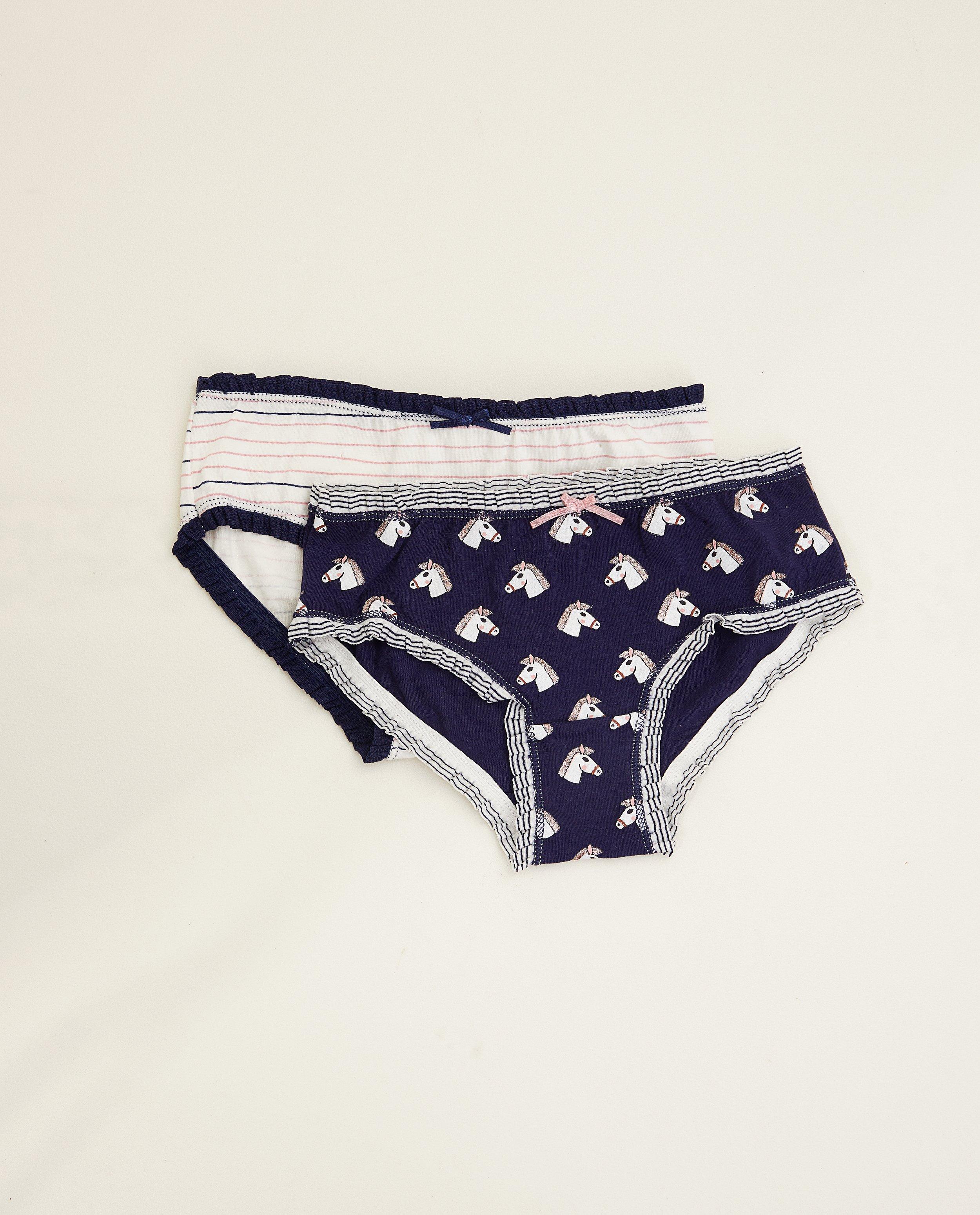 Lot de 2 hipsters - poney - avec imprimé - JBC
