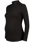 T-shirt noir à manches longues JoliRonde - grossesse - Joli Ronde