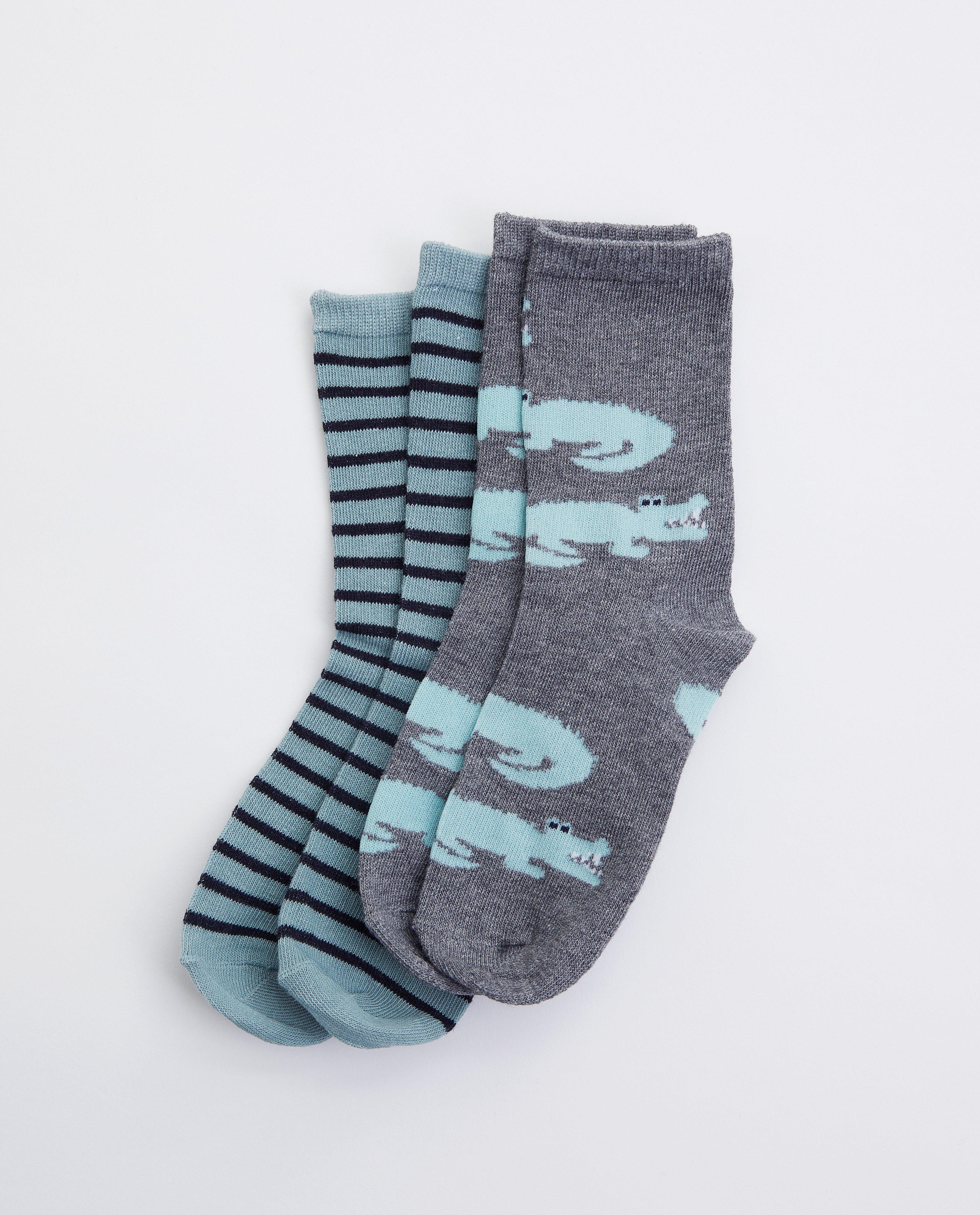 Set van 2 paar sokken met print - allover - JBC
