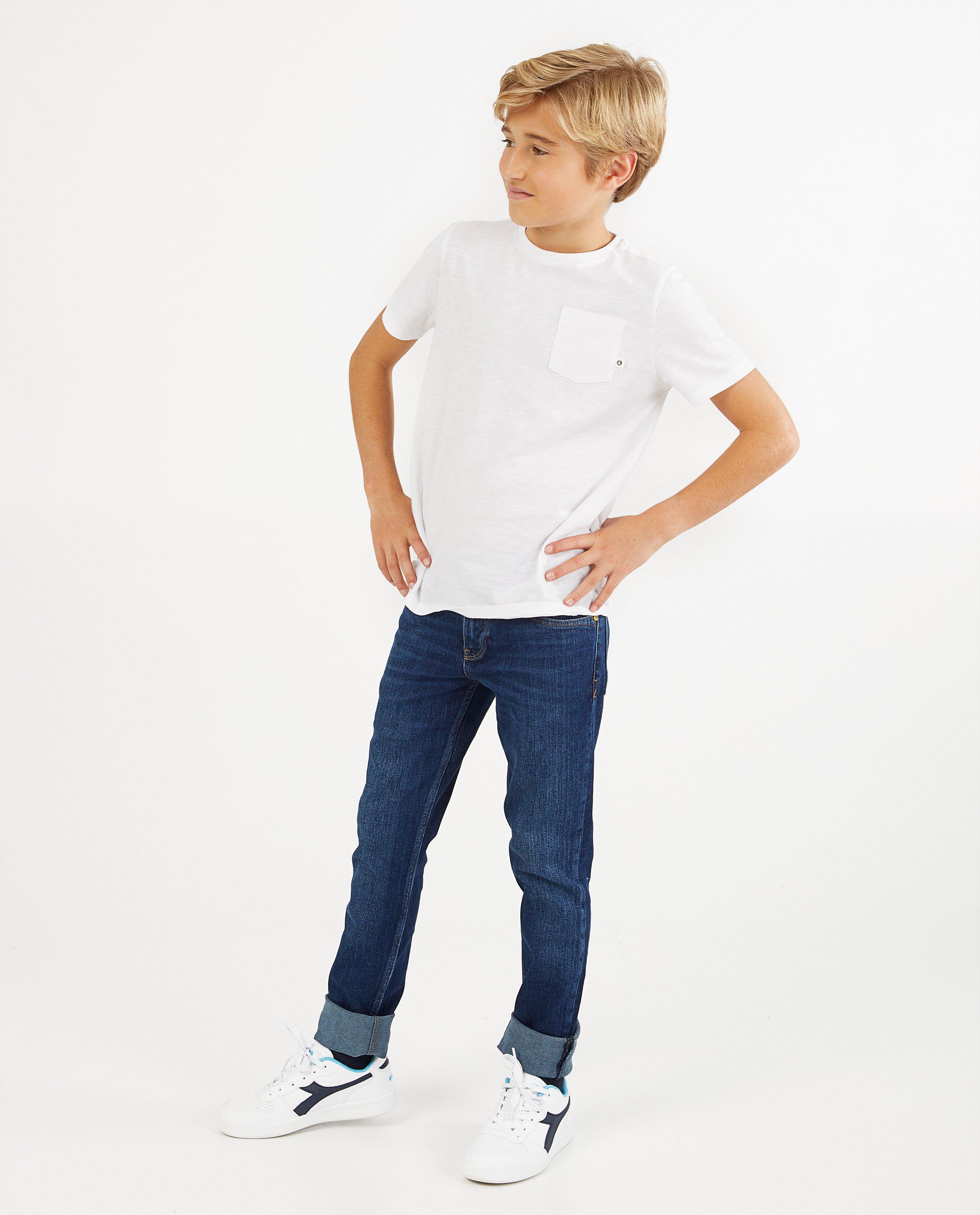 Post-consumer jeans, slim fit - blauw - I AM