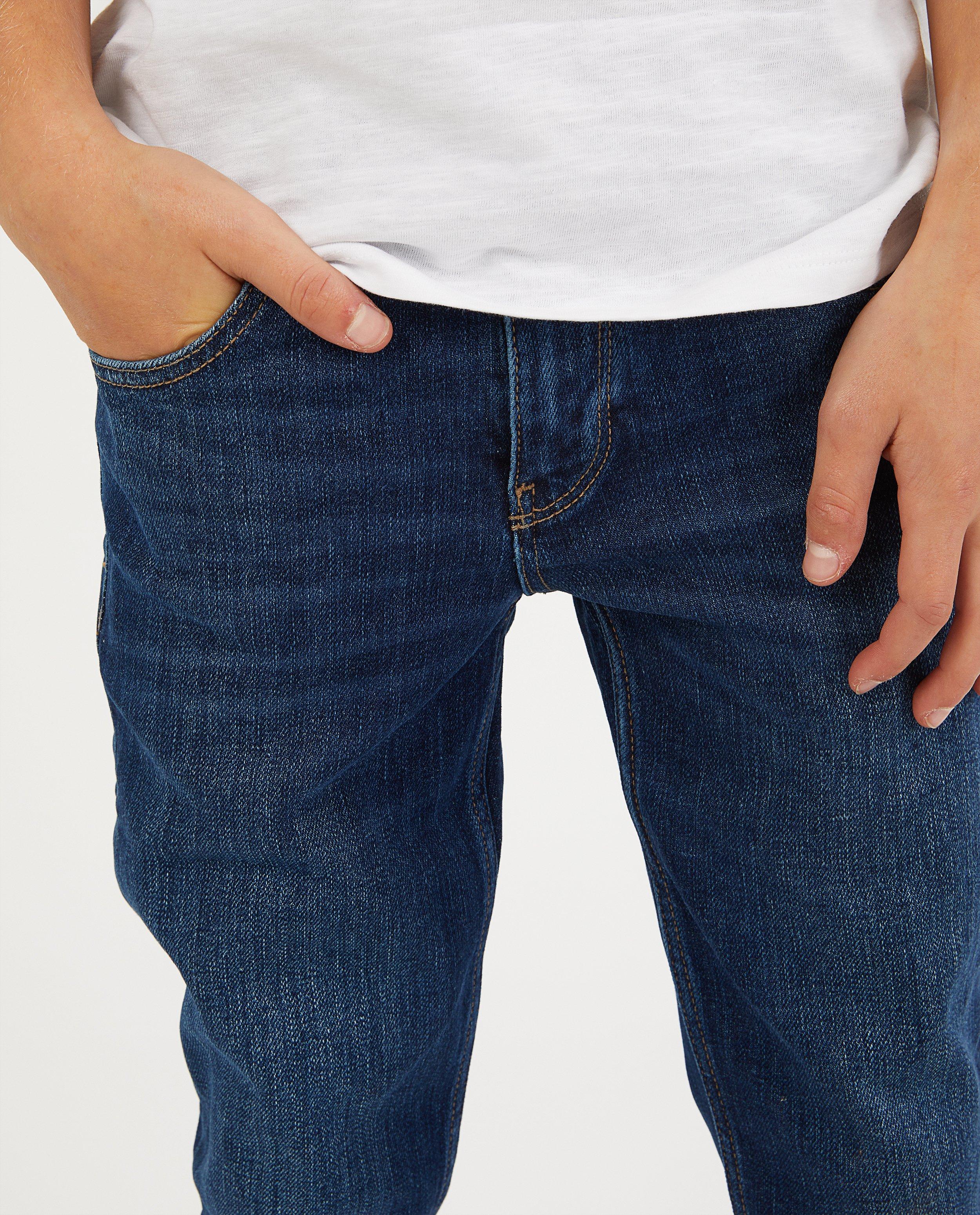 Jeans - Post-consumer jeans, slim fit