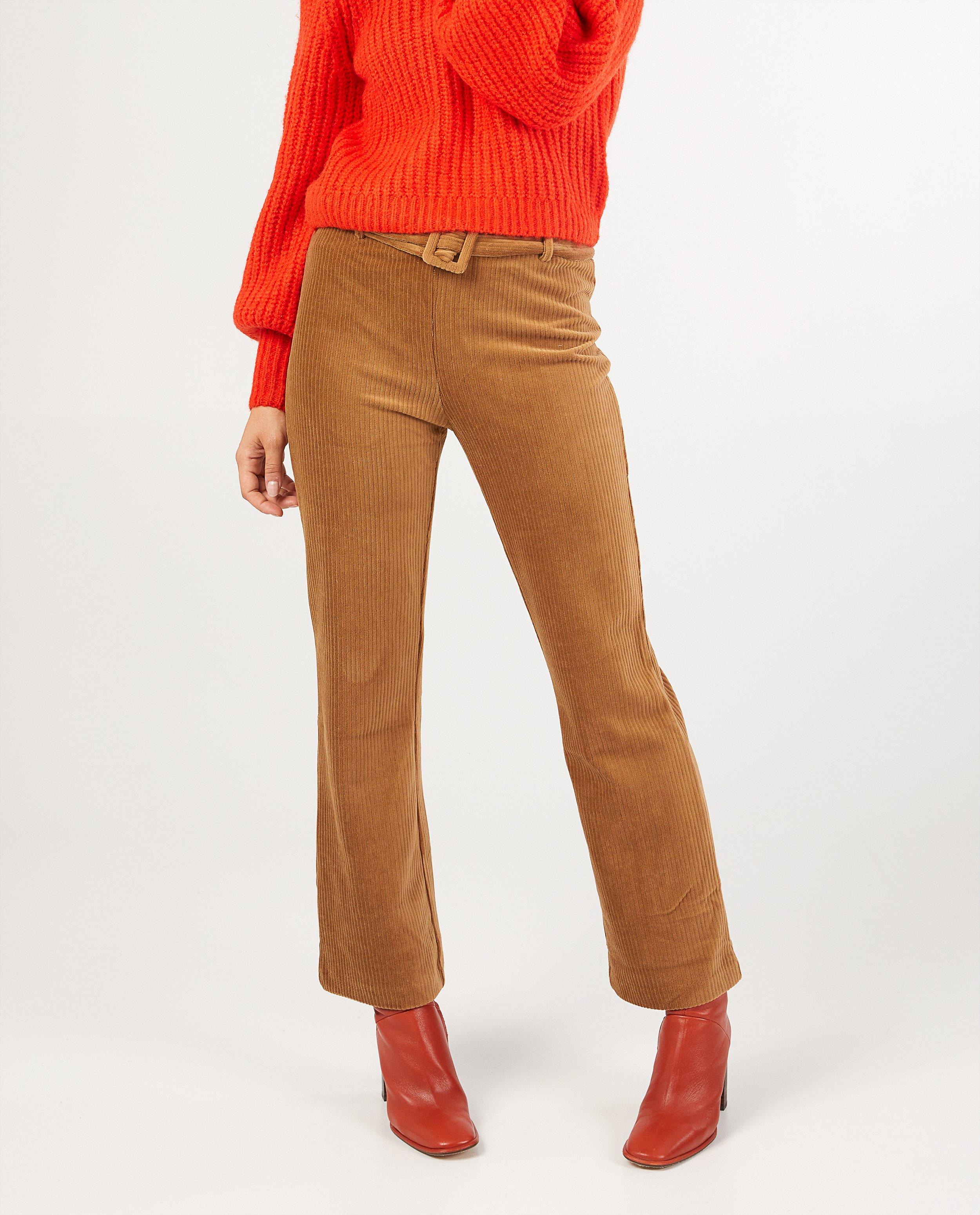 Pantalons - broek camel