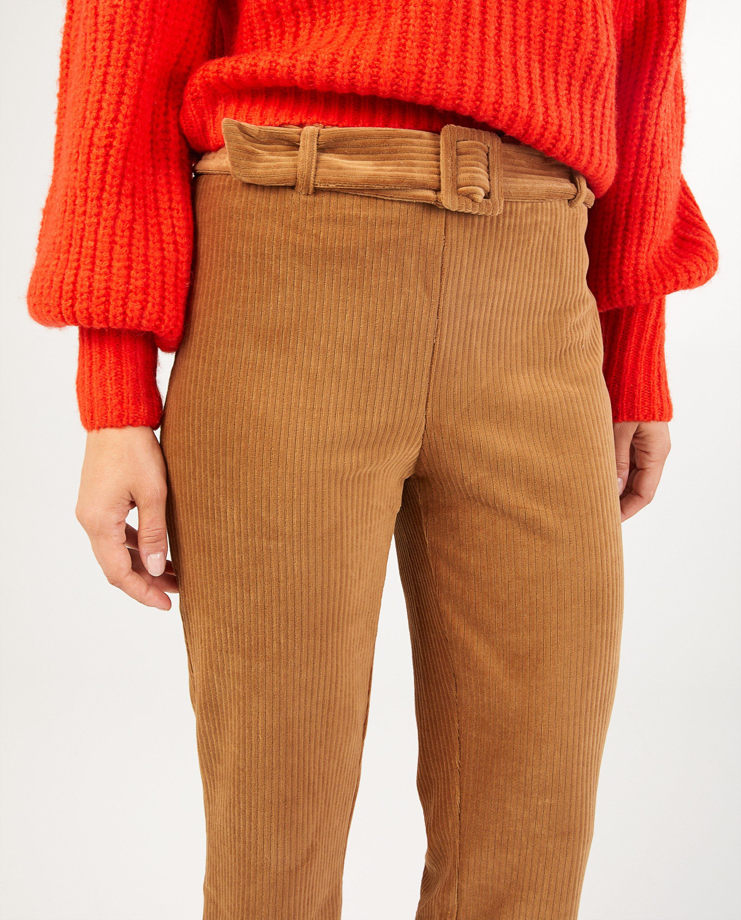 Pantalons - broek camel