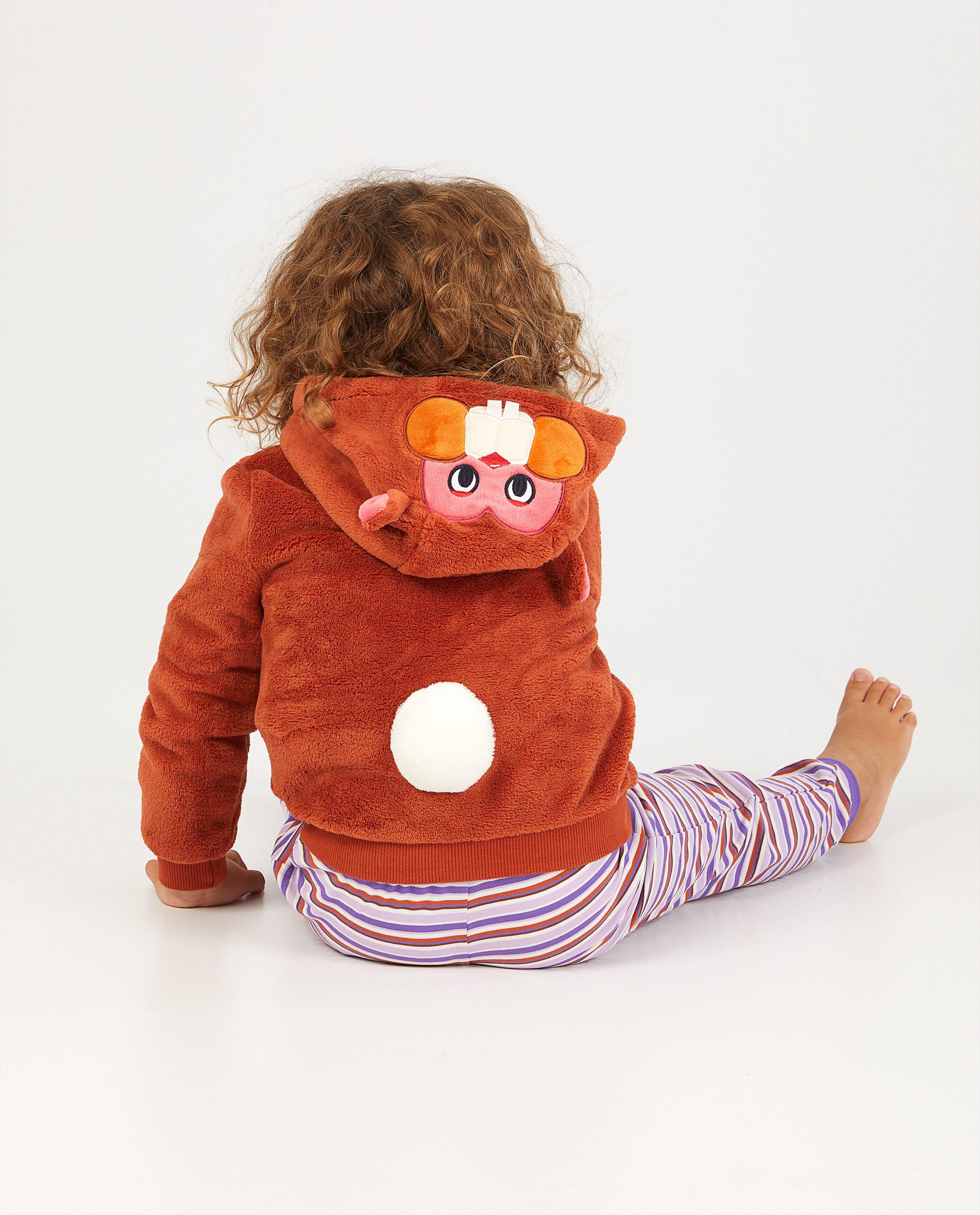 Bever-fleece Fabeltjeskrant - met oortjes - Fabeltjeskrant
