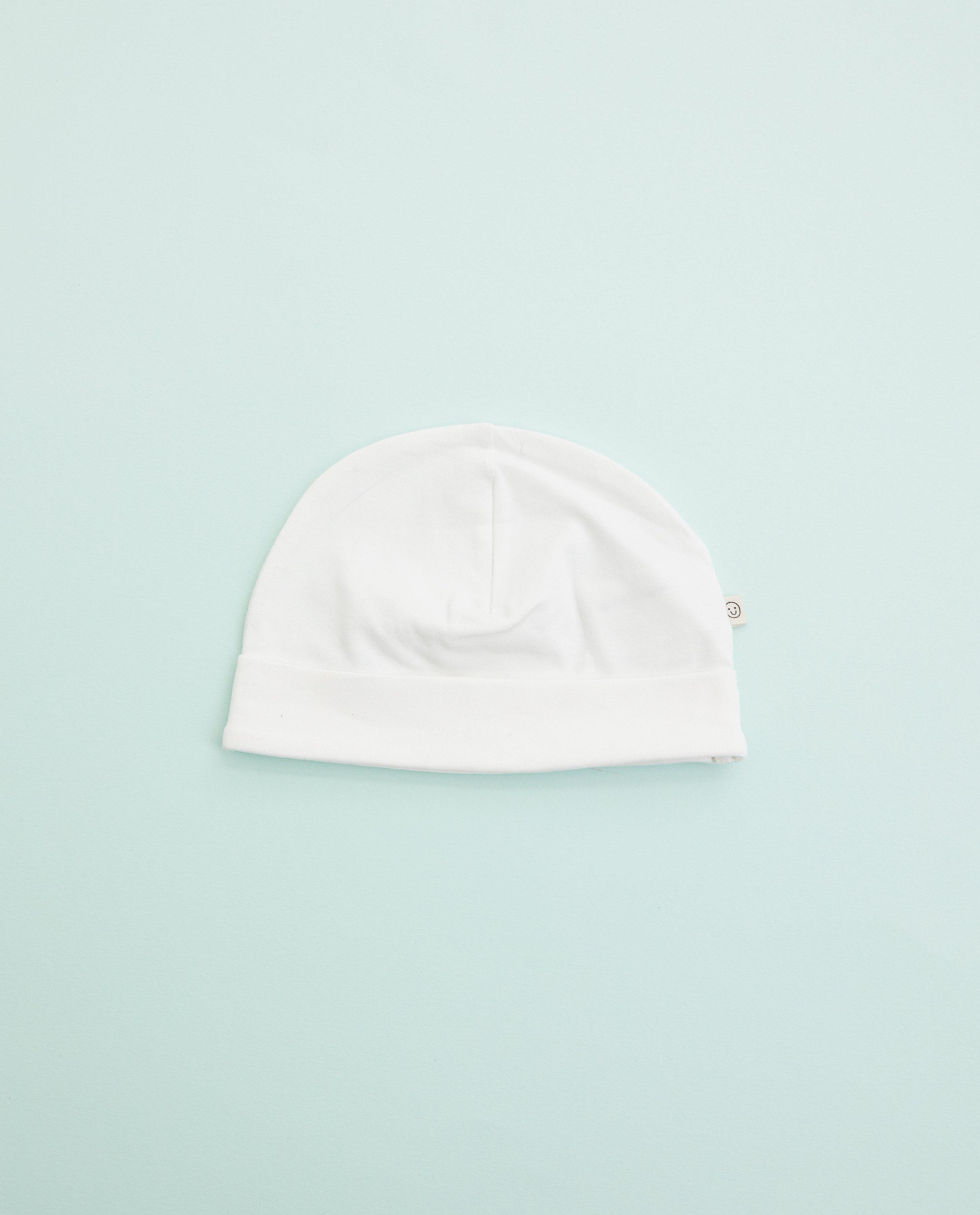 Bonneterie - Bonnet blanc pour bébés, Studio Unique
