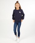 Blauwe sweater met print Ketnet - eenhoorn - Ketnet