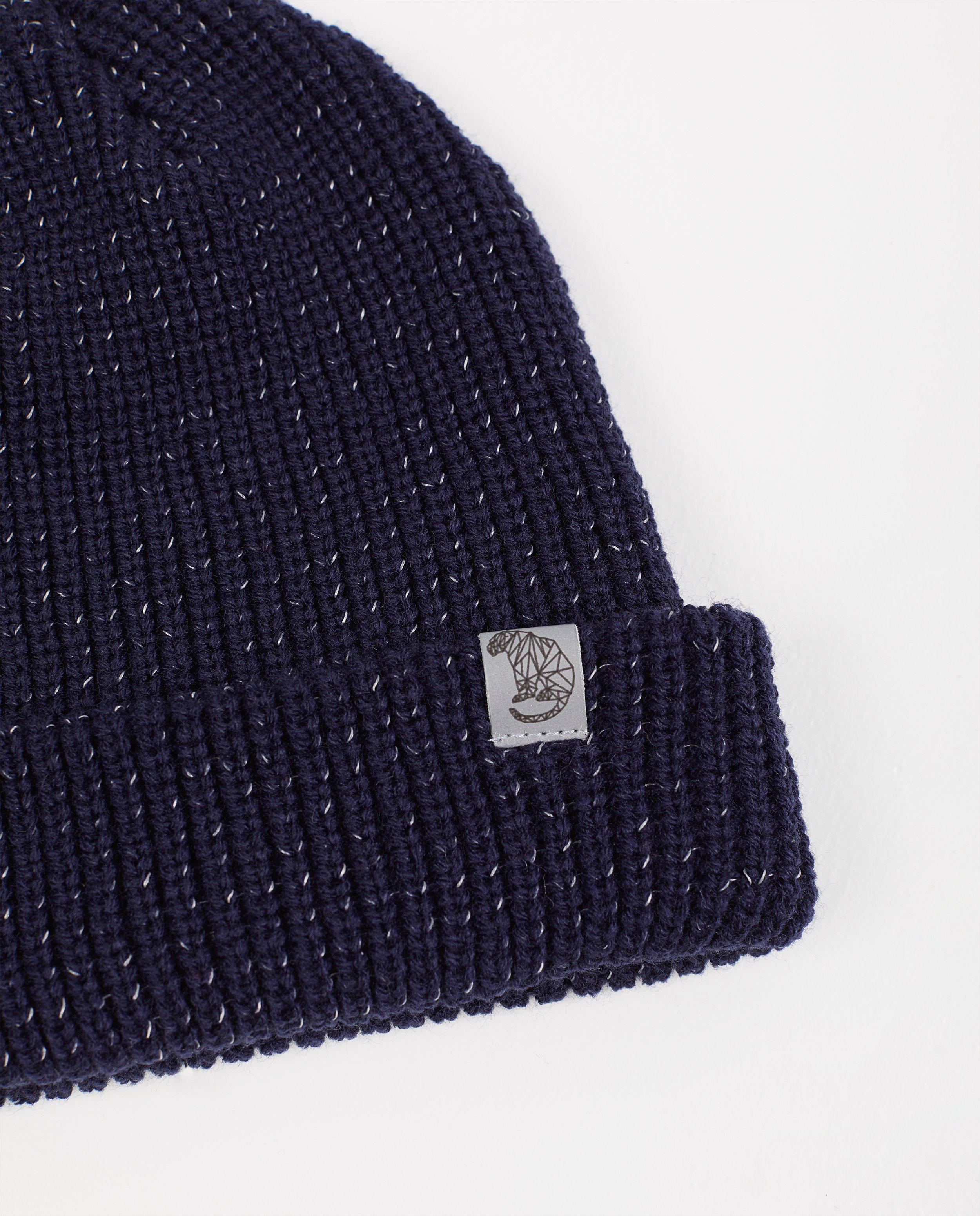 Reflecterende muts Flashion Designers - Product Detail - donkerblauw - afbeelding nummer 2