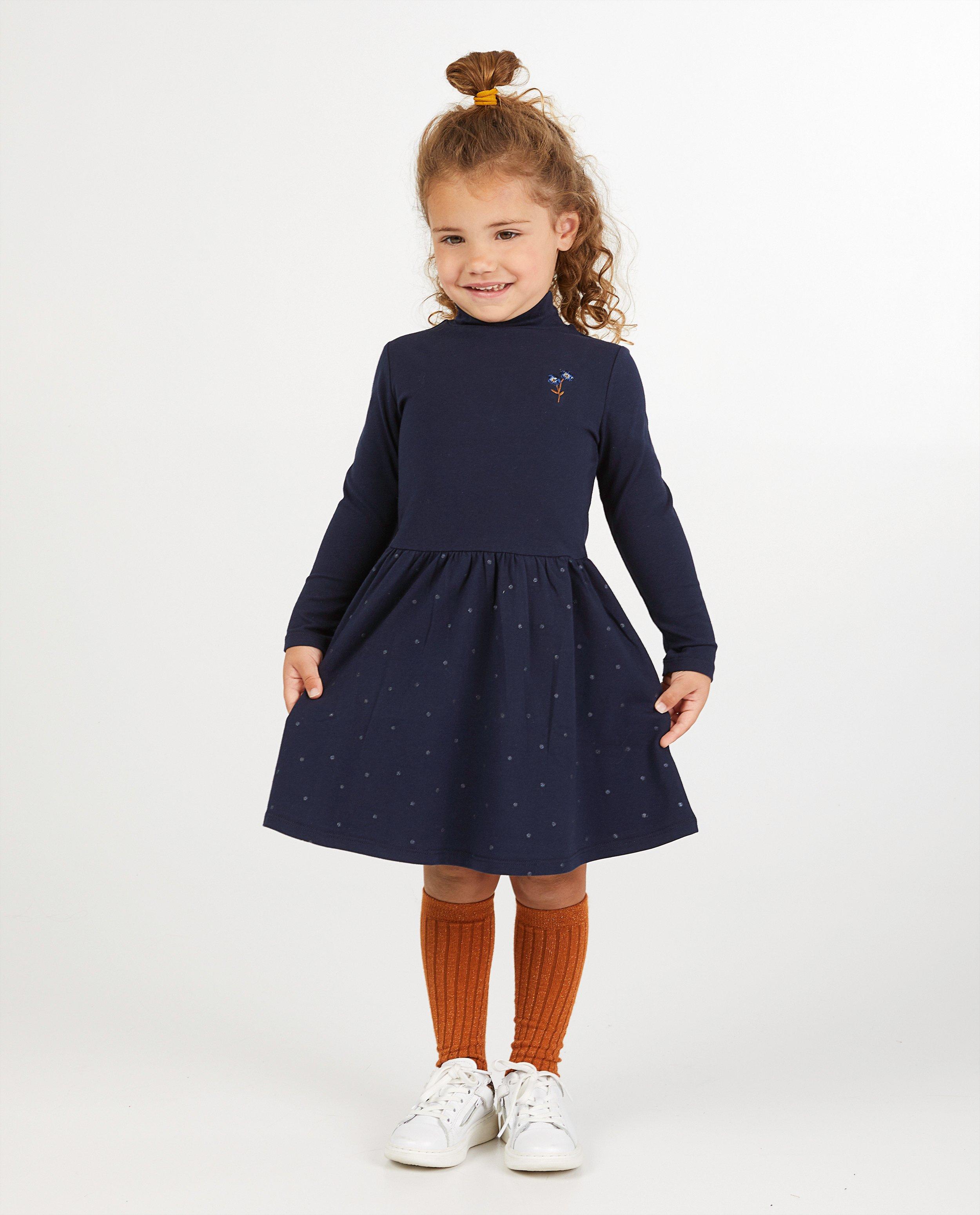 Robes - Roze jurk van biokatoen