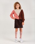 Pull brun-rose BESTies - tricot à grosses mailles - Besties
