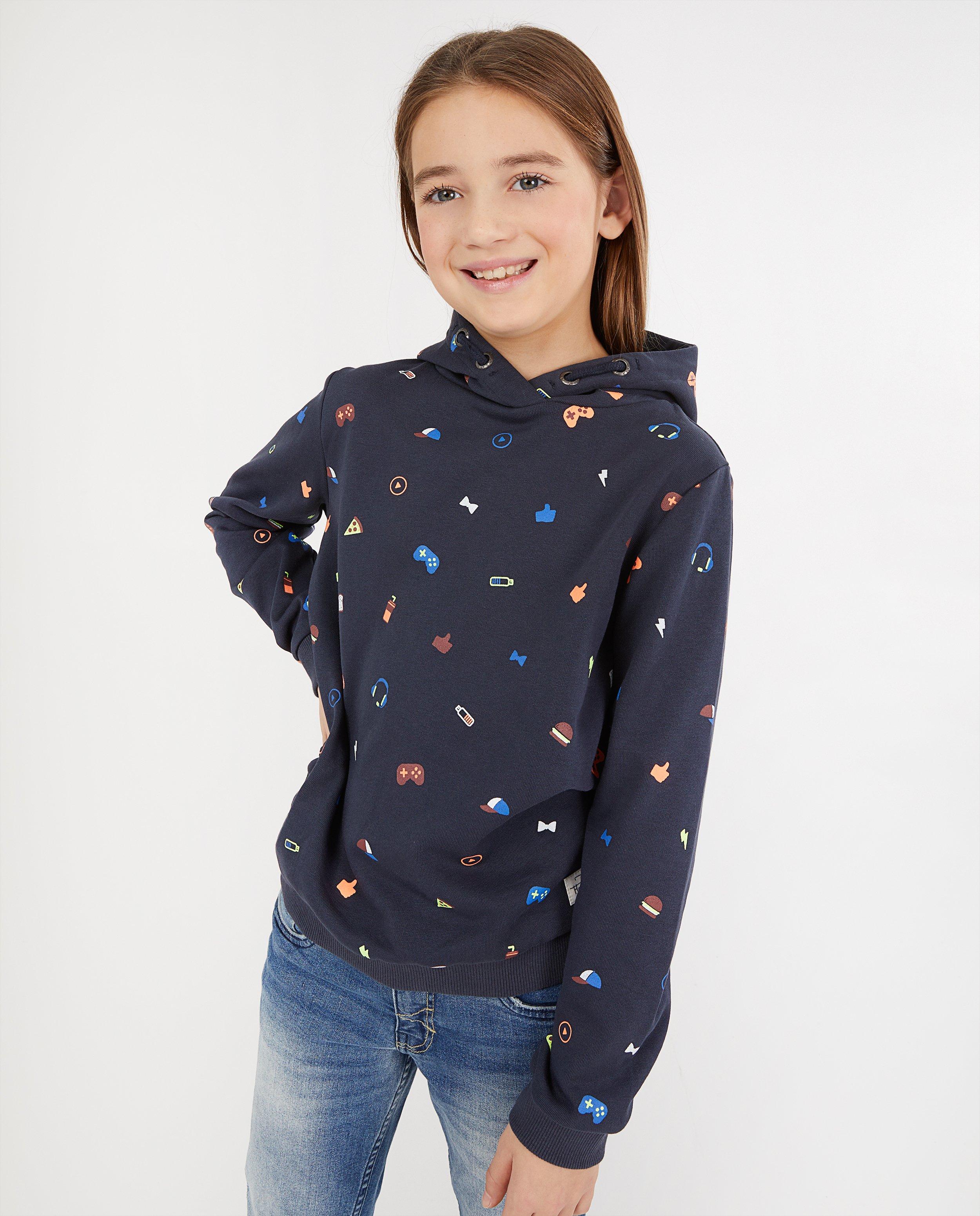 Rode hoodie Dylan Haegens - met print - Dylan Haegens
