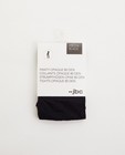 Zwarte panty met metaaldraad, 2-7 jaar - stretch - JBC