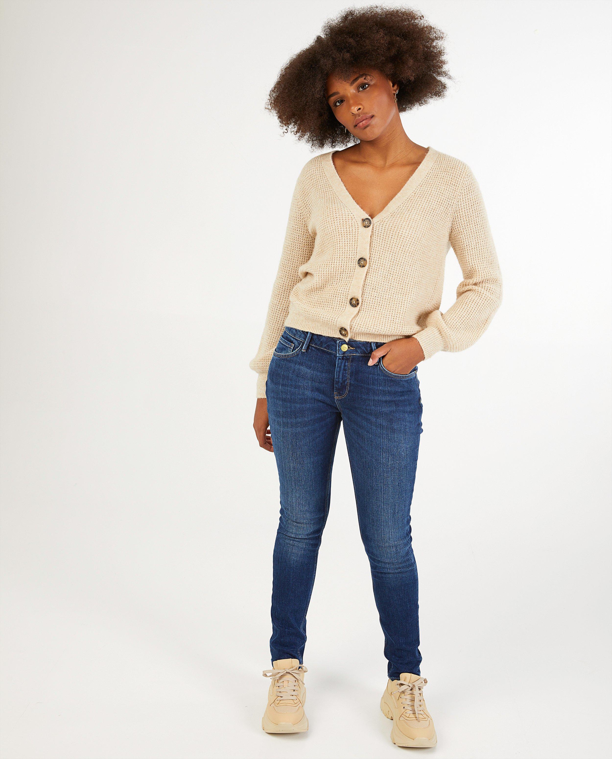 Post-consumer jeans, skinny fit - blauw - I AM