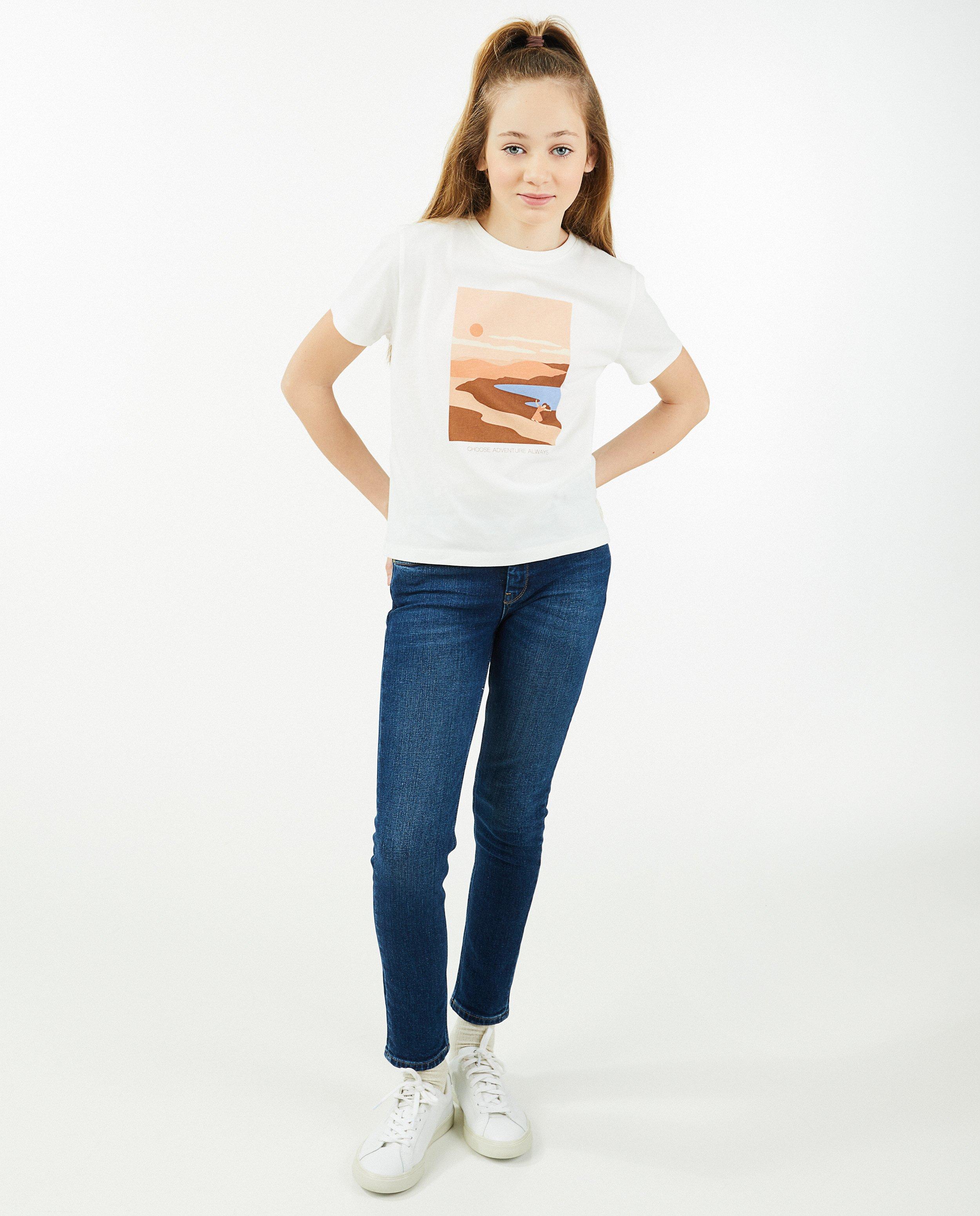 Post-consumer denim skinny I AM - donkergrijs - I AM