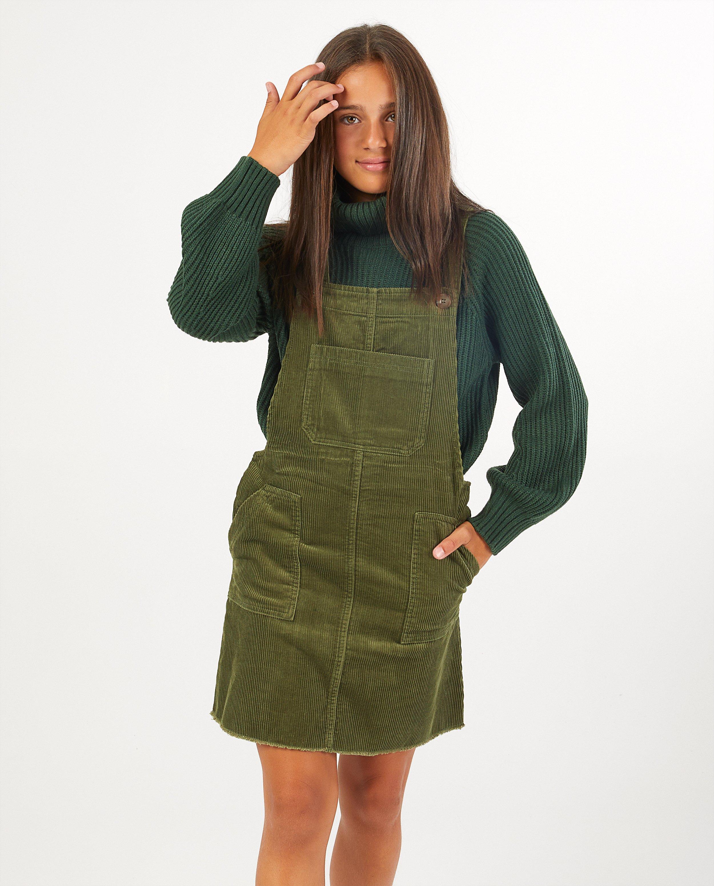 Robe best sale salopette verte