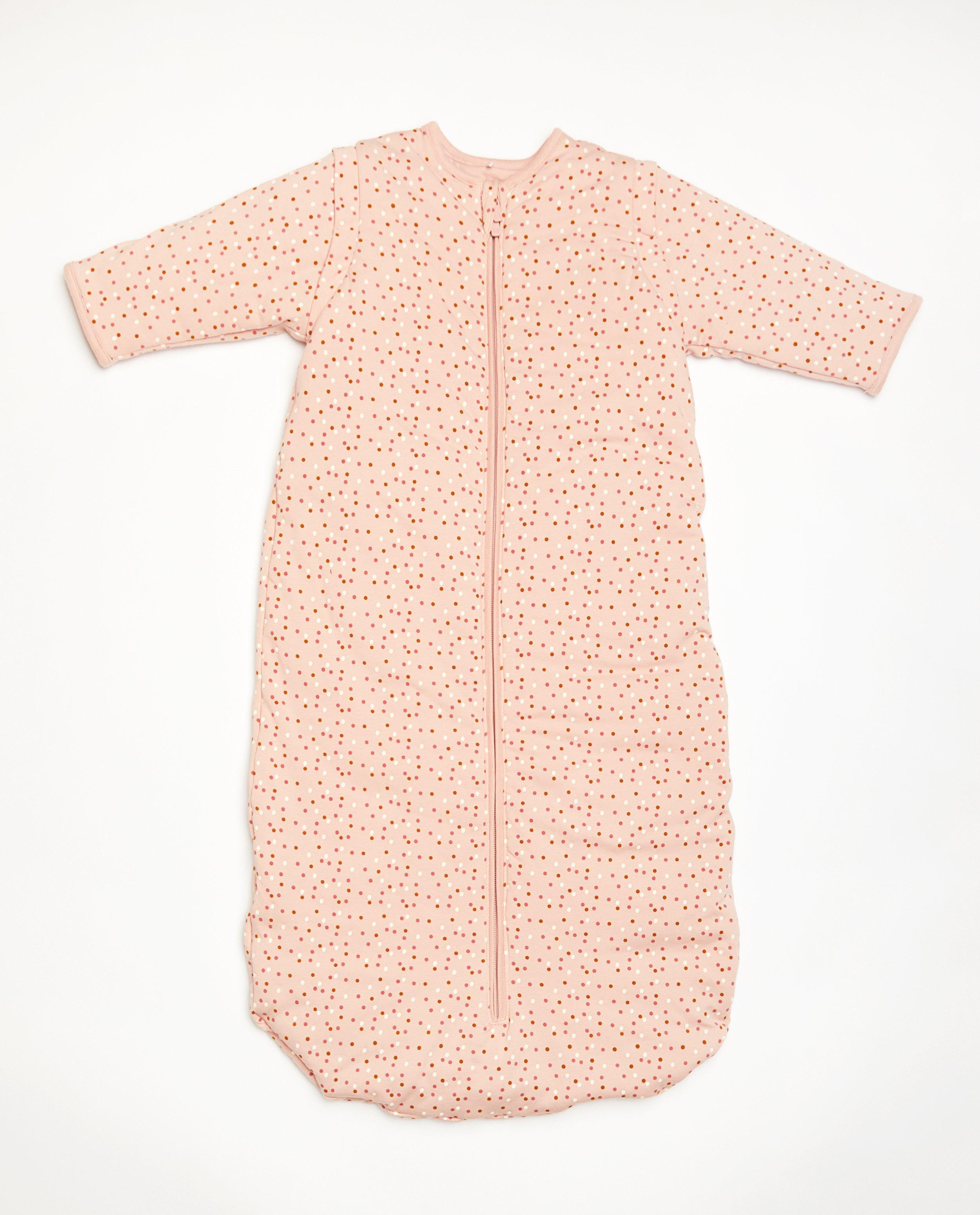 Sac de couchage rose à pois - 2.72 TOG - Cuddles and Smiles