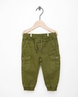 Pantalon cargo vert - poches à rabat - Cuddles and Smiles