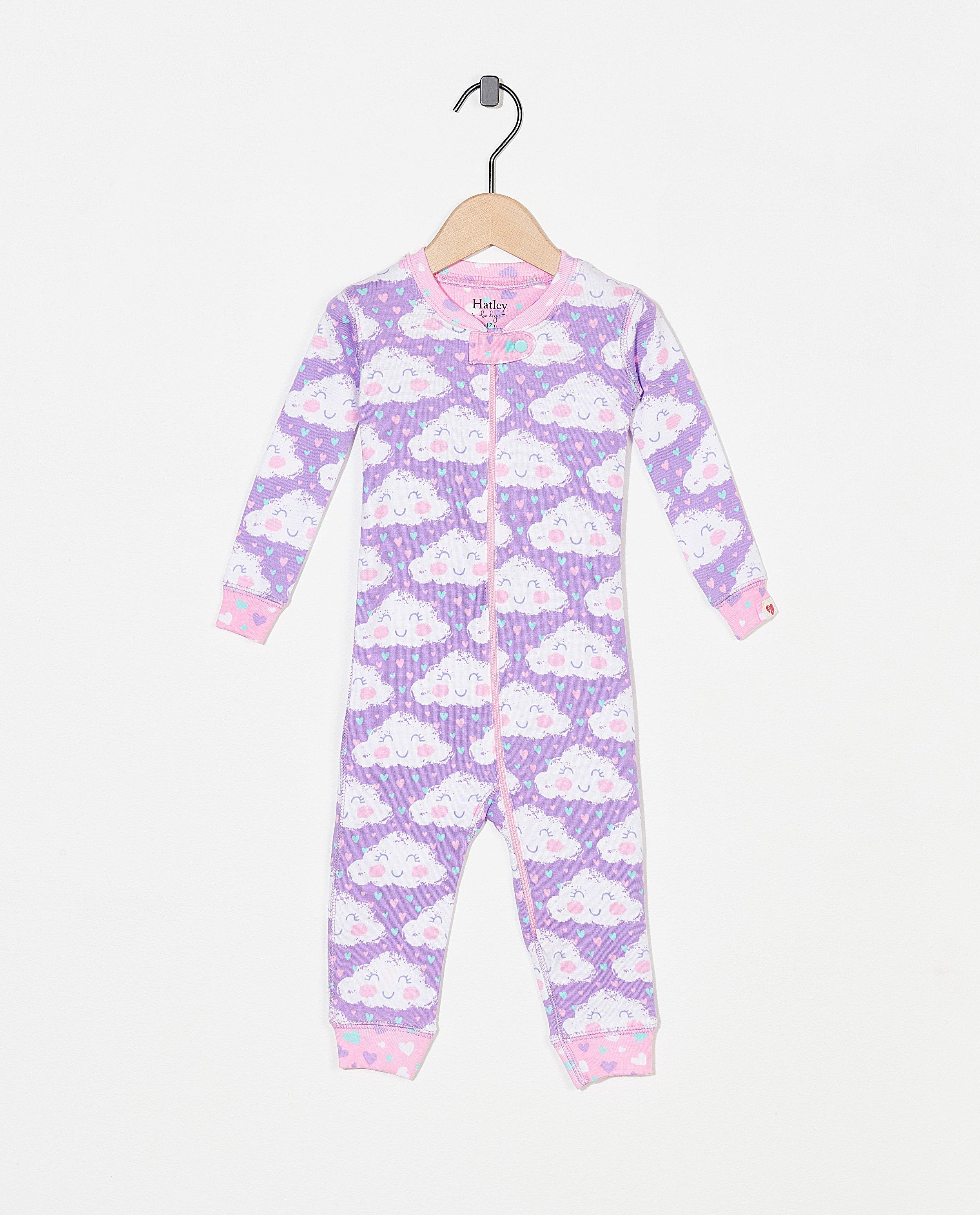 Pyjama mauve à imprimé Hatley - imprimé intégral - Hatley