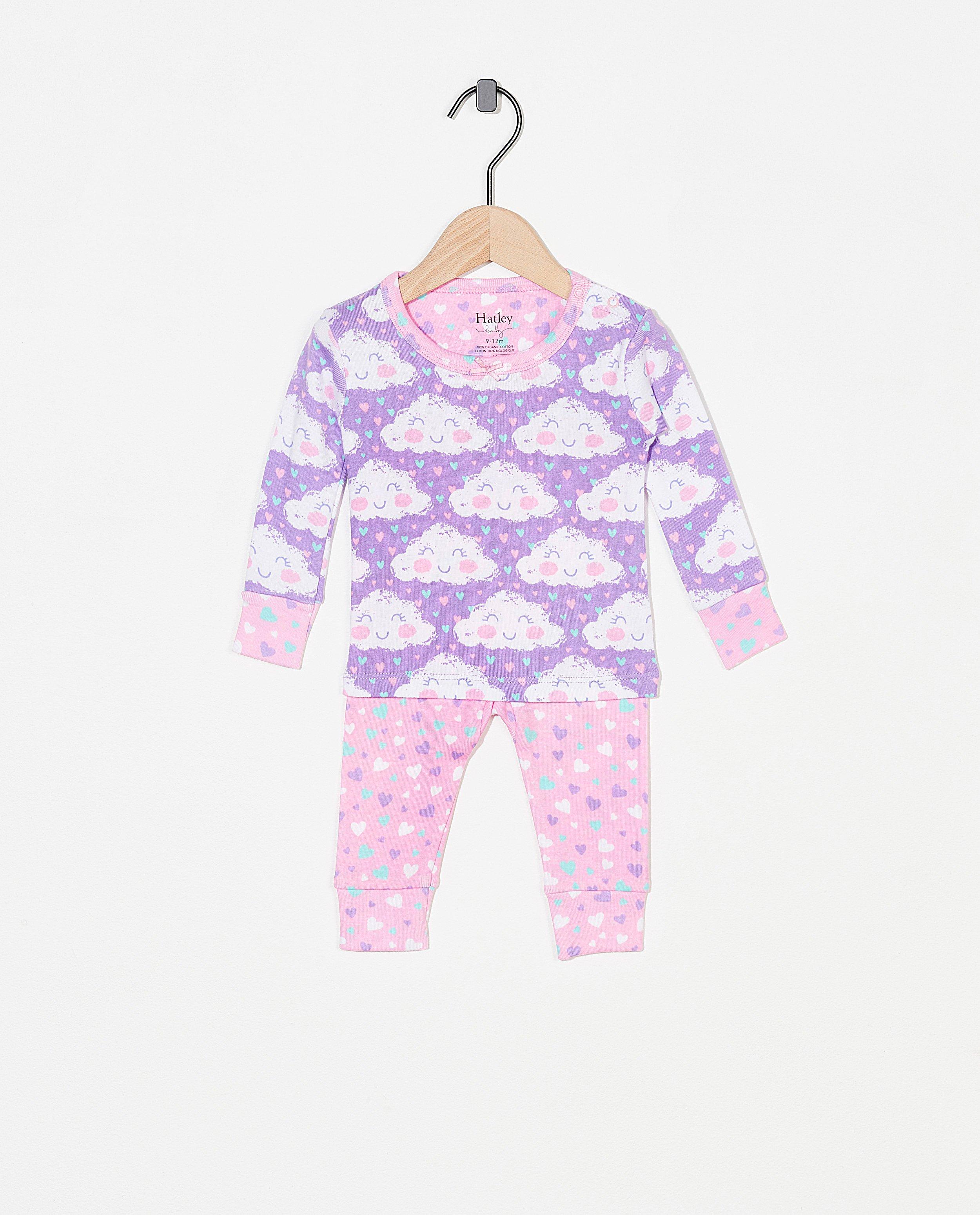 Paarse pyjama met print Hatley - tweedelig - Hatley