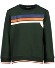 Groene sweater Common Heroes - met strepen - Common Heroes