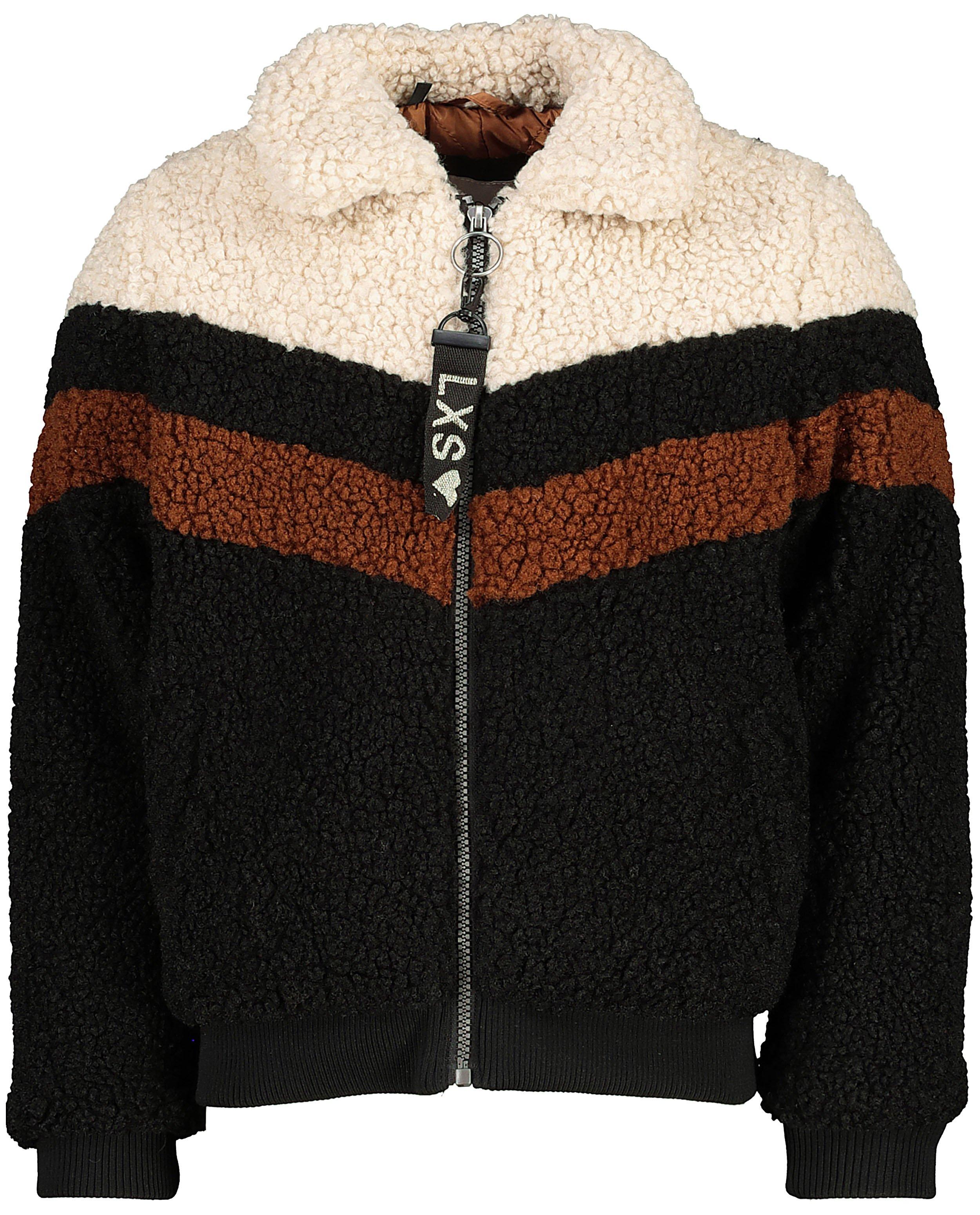 Manteau bleu en peluche Looxs - doux - Looxs