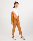 Pull duveteux color block - fin tricot - Fish & Chips