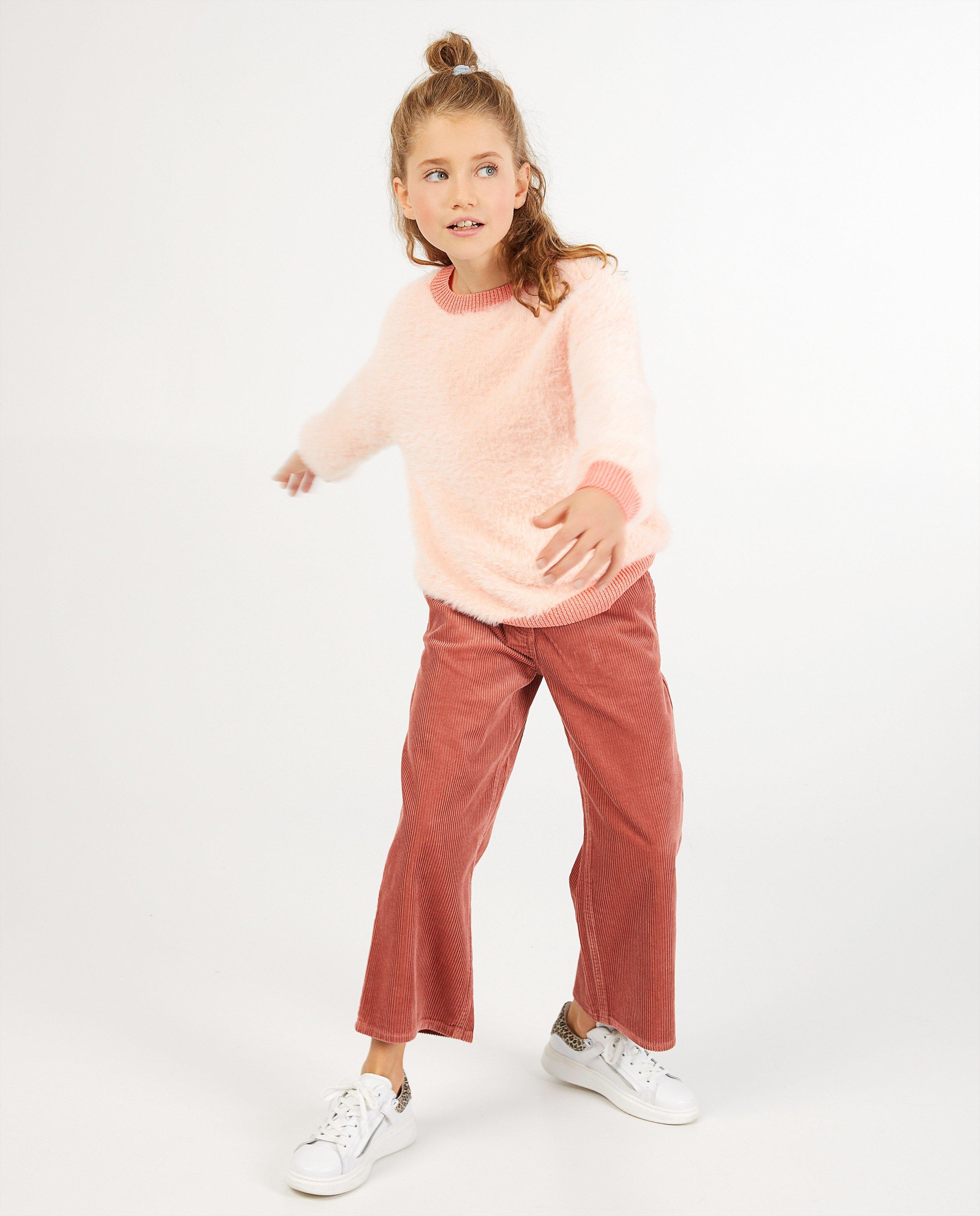 Pull rose tout doux - avec fil métallisé - Fish & Chips