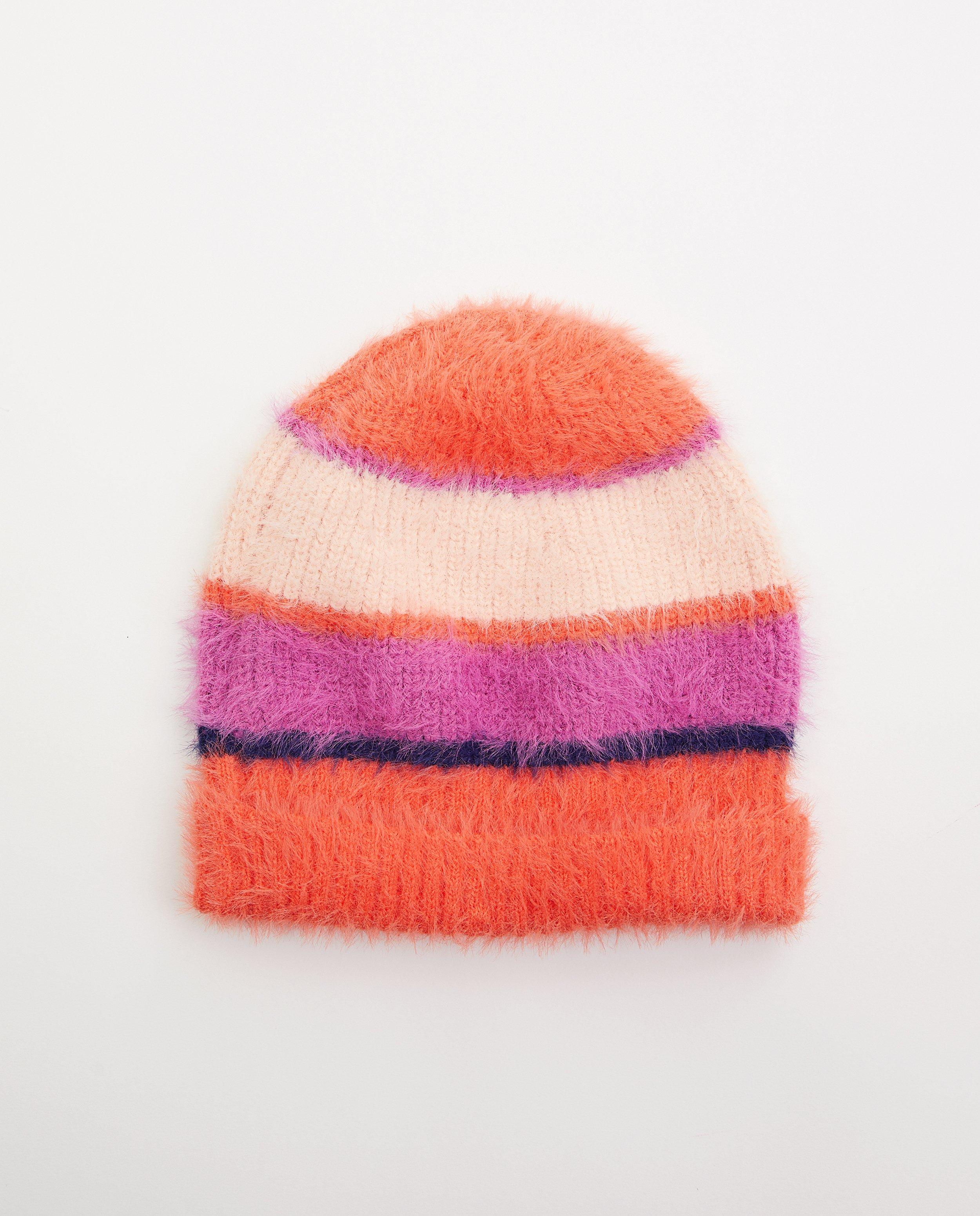 Gestreepte muts Hampton Bays - roze-oranje - Hampton Bays