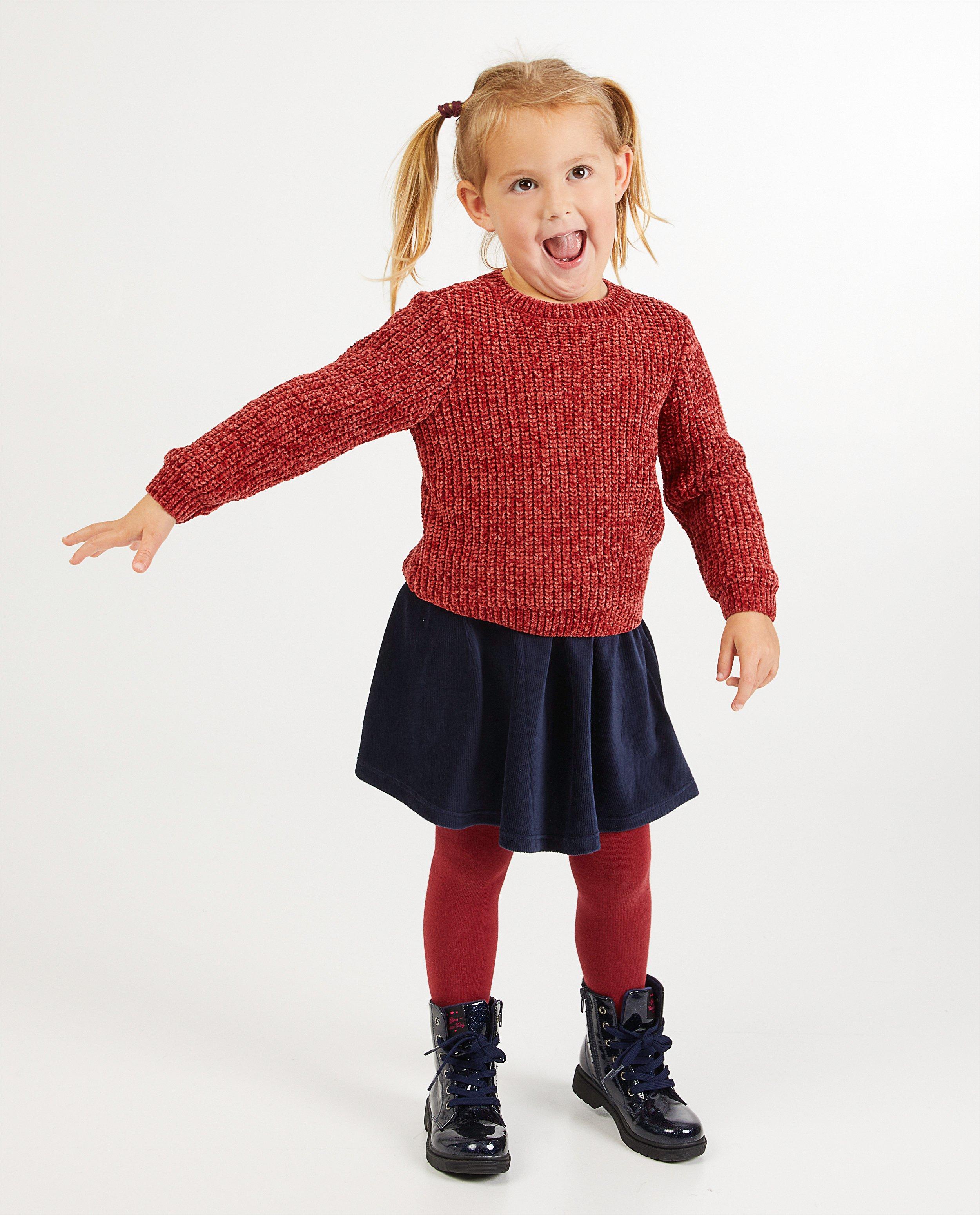 Pull rouge BESTies - fils chenille - Besties