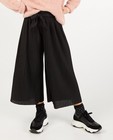 Pantalons - Zwarte plissébroek