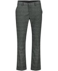 Pantalons - Chino gris foncé à carreaux