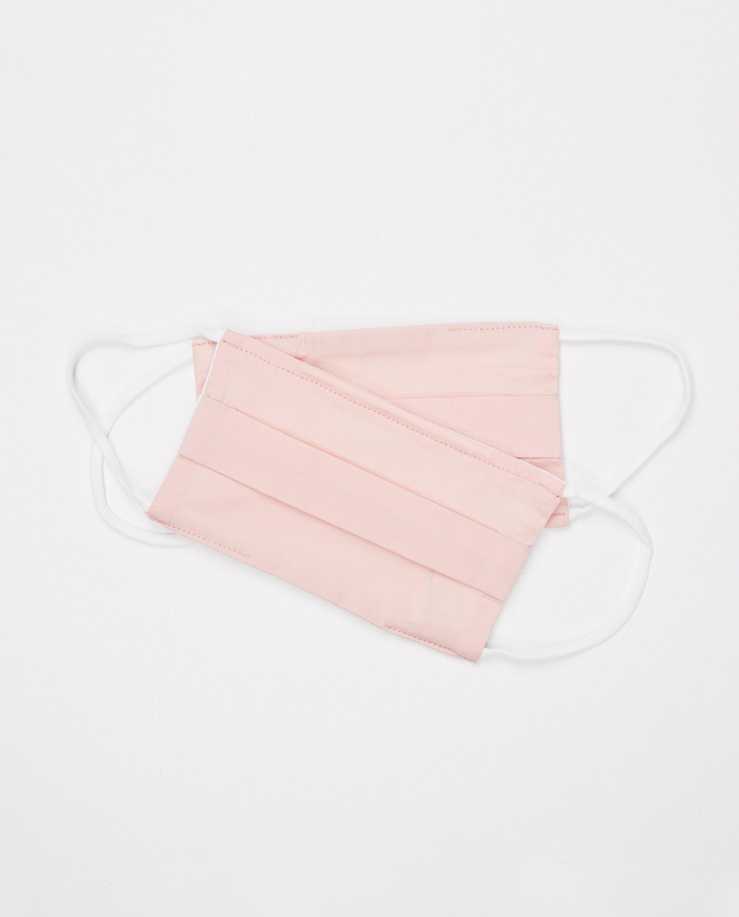 2 masques rose pâle - unisexe - ensemble de 2 - JBC