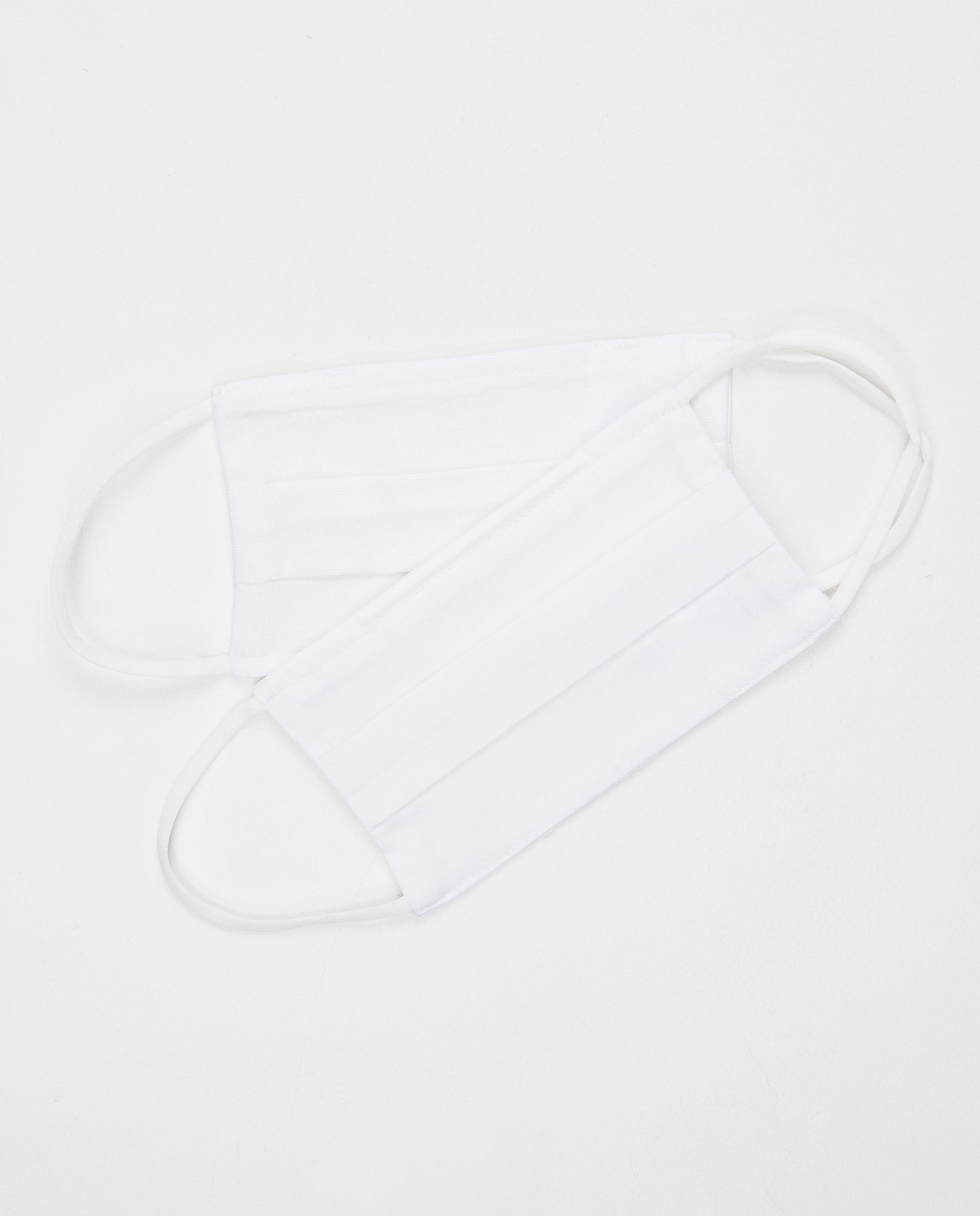 2 off-white mondmaskers - unisex - set van 2 - JBC