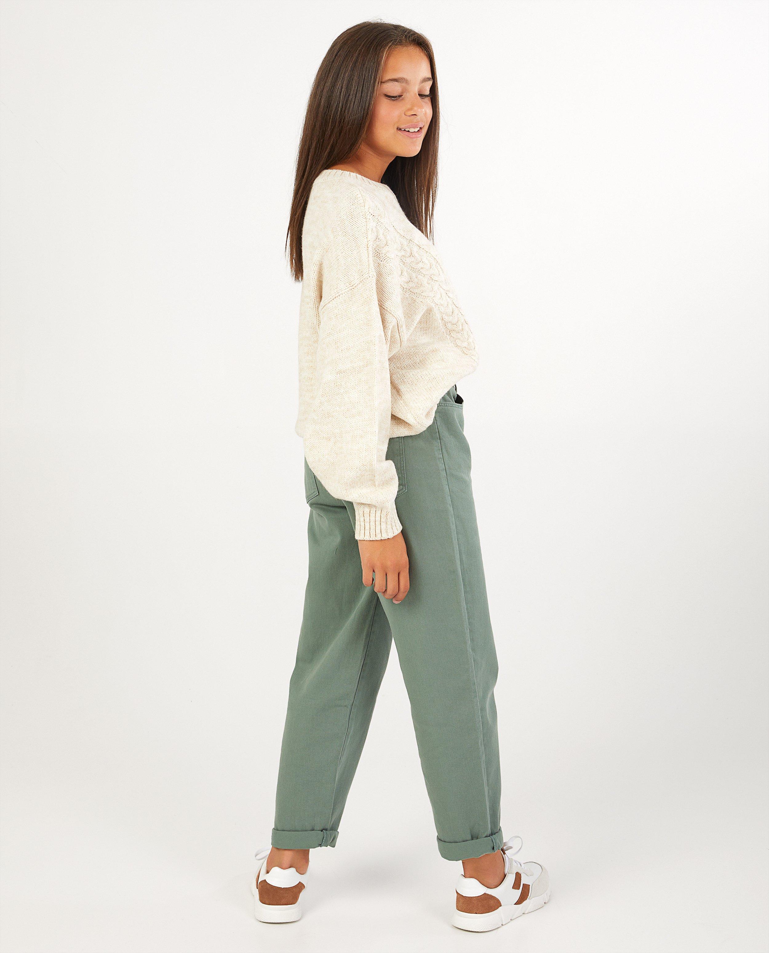 Groene jeansbroek Renee - Product Detail - khaki - afbeelding nummer 3
