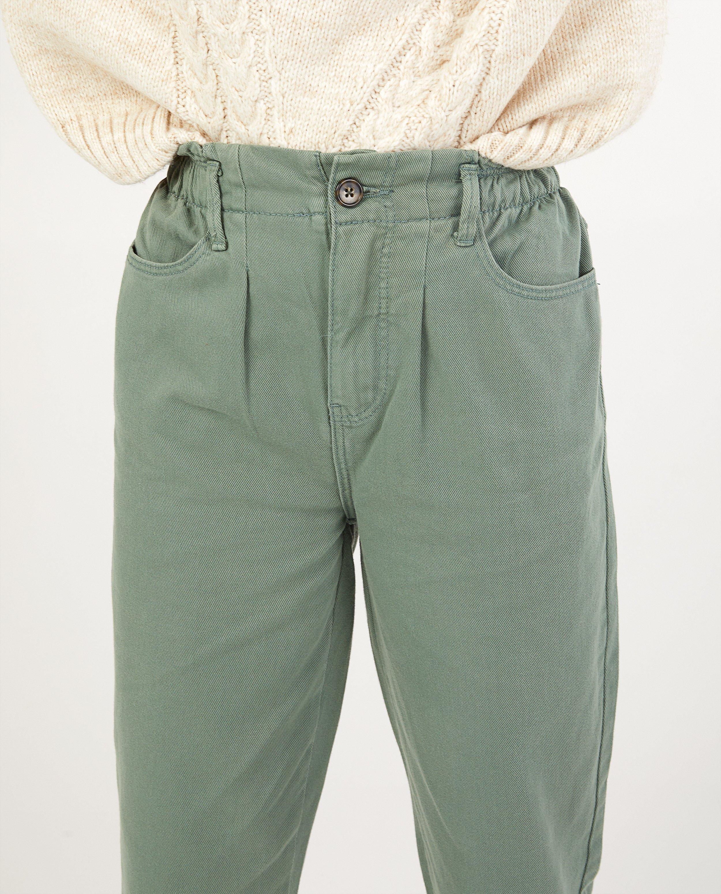 Groene jeansbroek Renee - Product Detail - khaki - afbeelding nummer 4