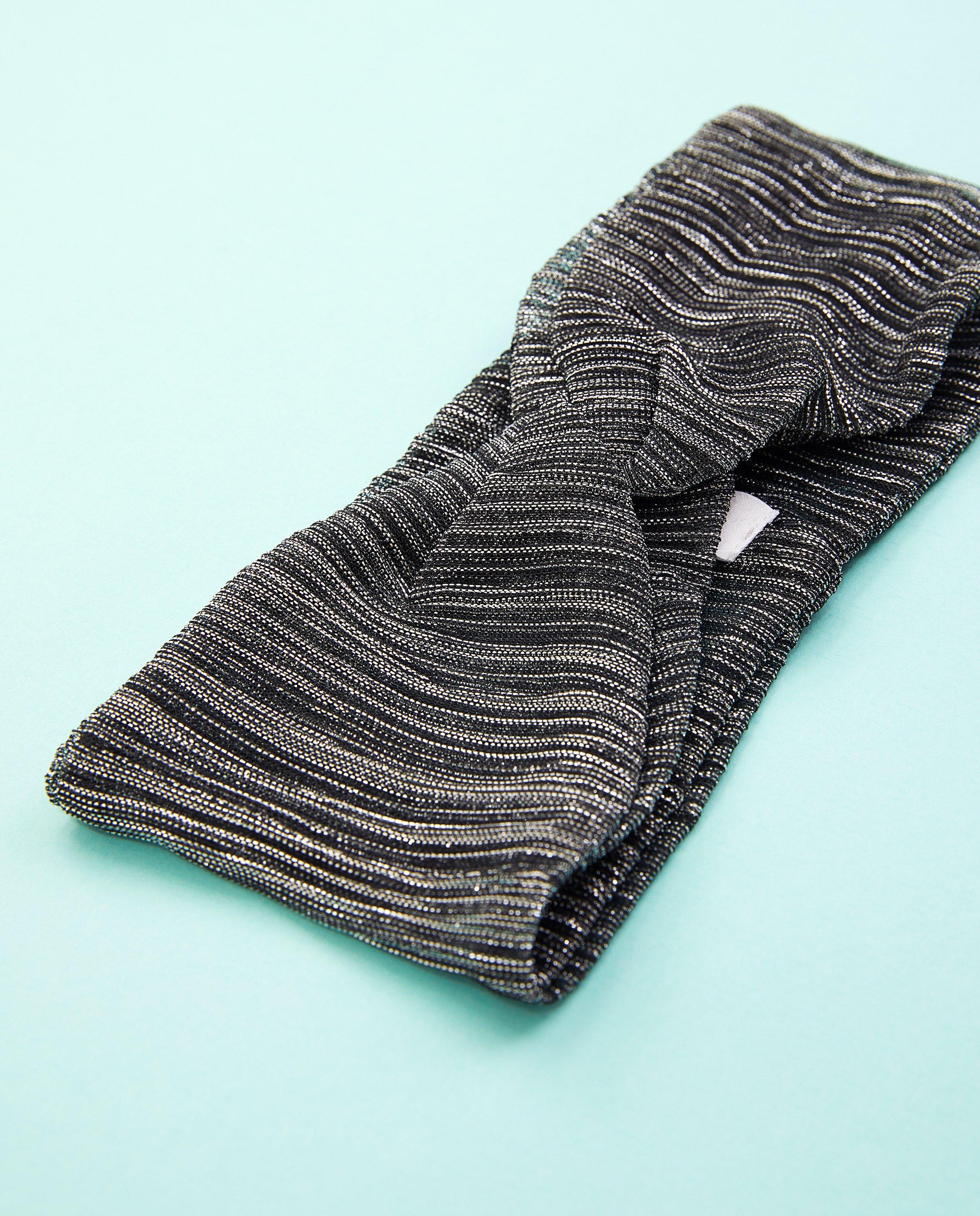 Bonneterie - Bandeau gris foncé