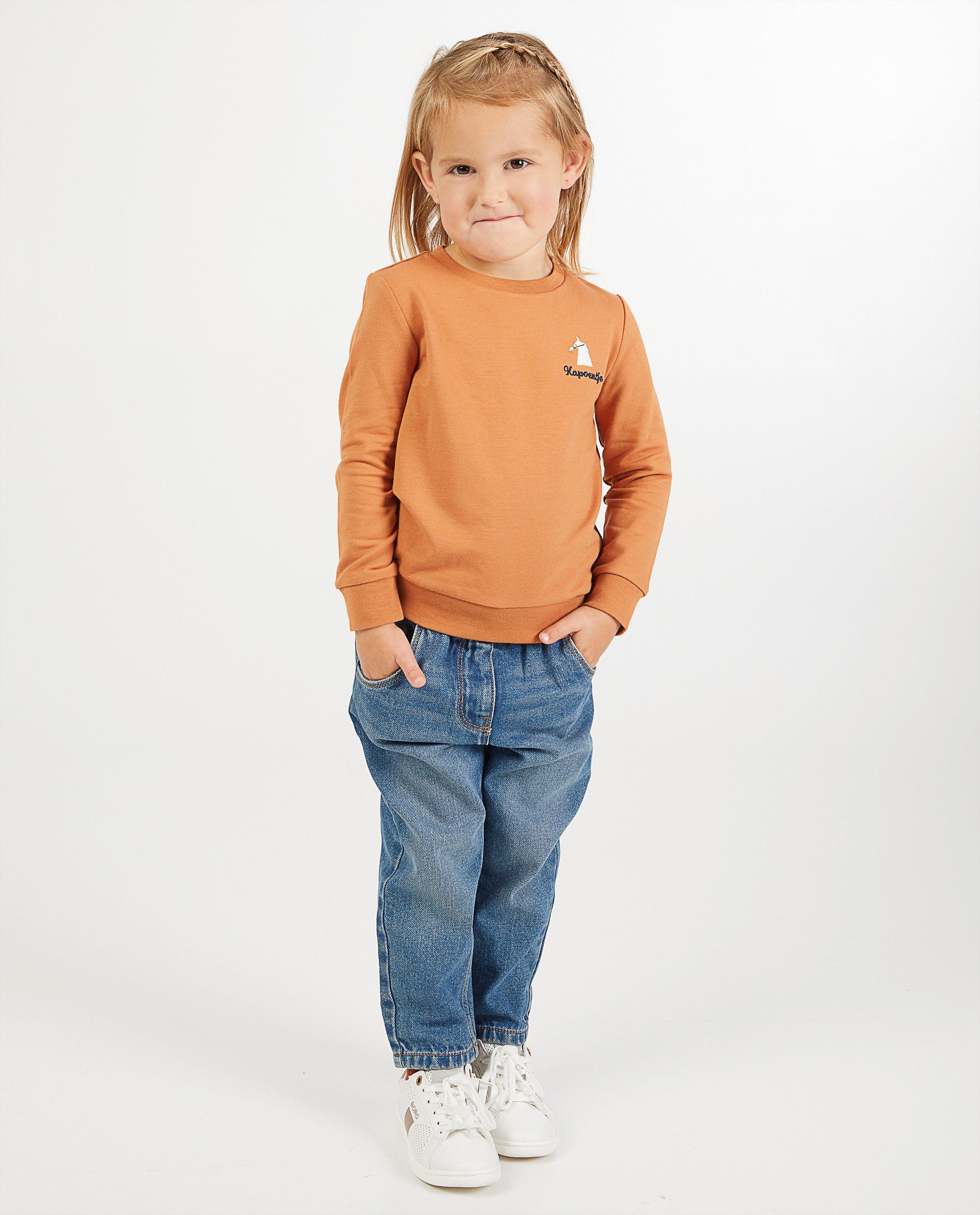 Biokatoenen Dag Sinterklaassweater - met opschrift - Sinterklaas
