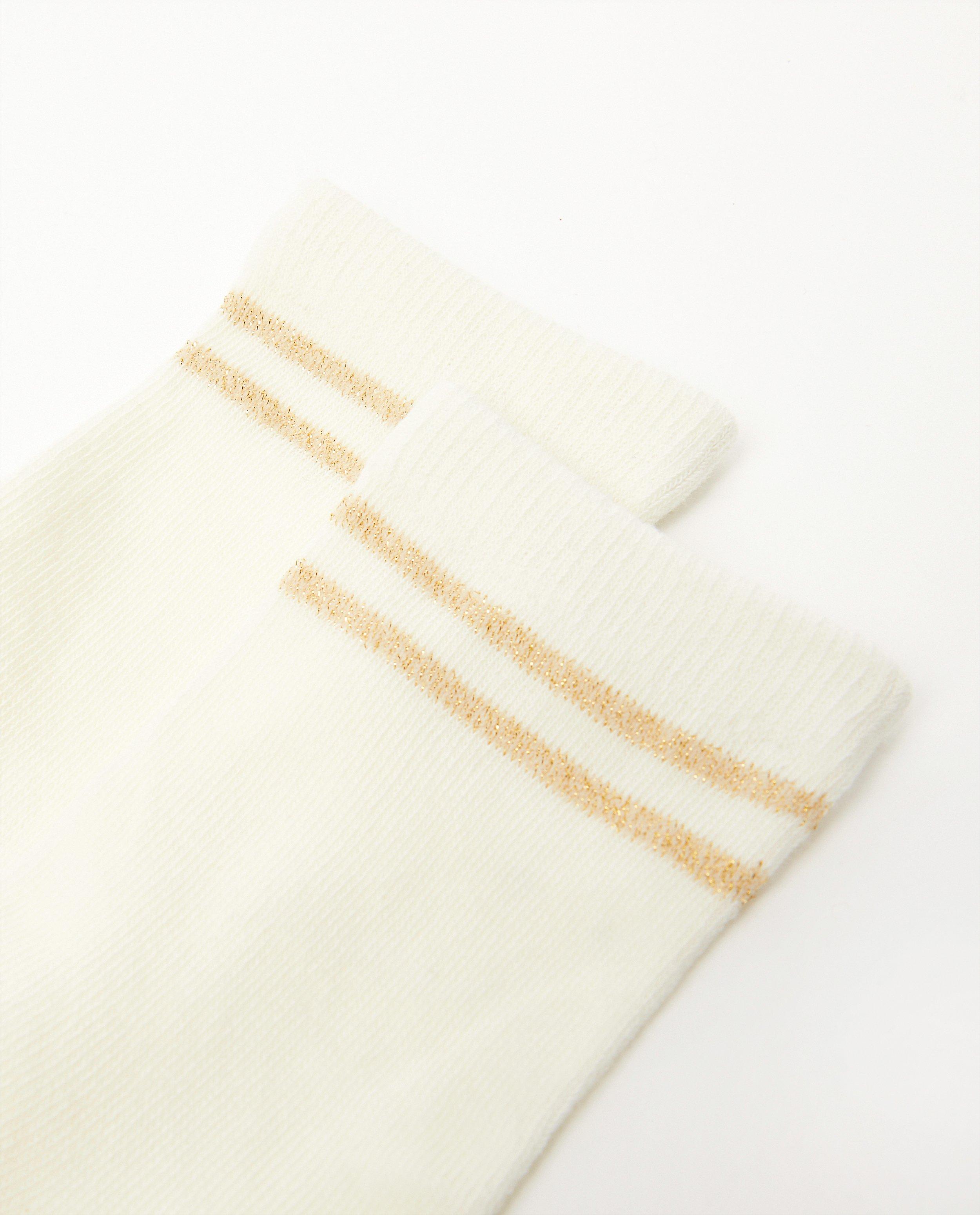Chaussettes - Witte kousen met opschrift
