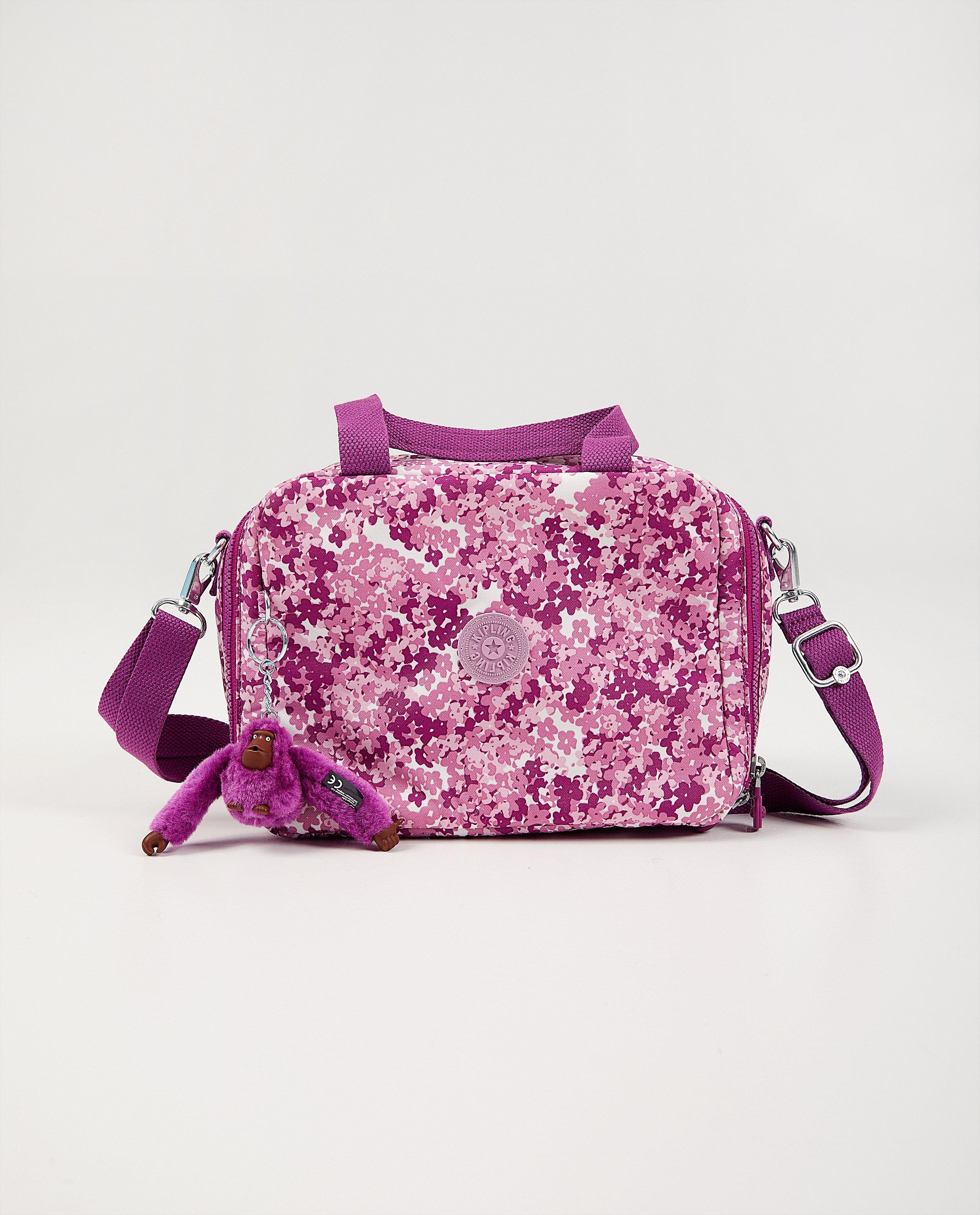 Sac isotherme rose avec imprimé Kipling - sac repas - kipl