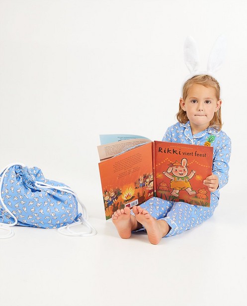 Nachtkleding - Rikki set: pyjama + boek + accessoires (NL)