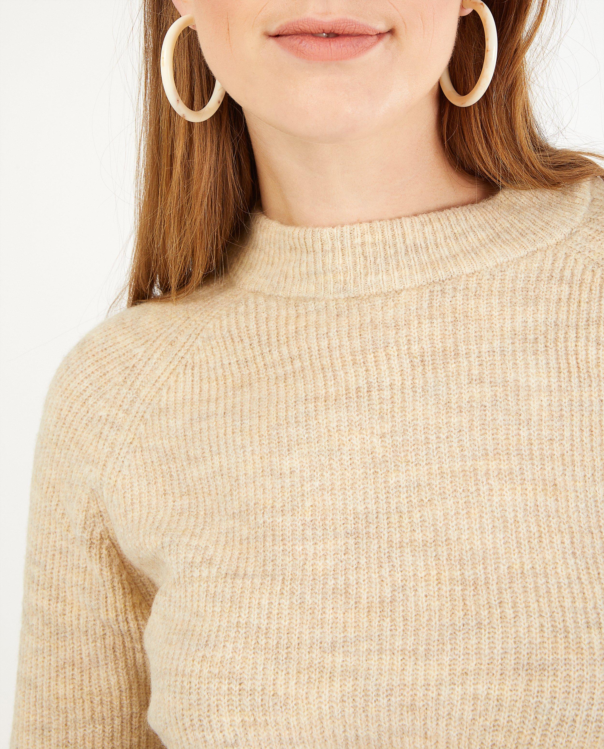Truien - Beige trui Pieces