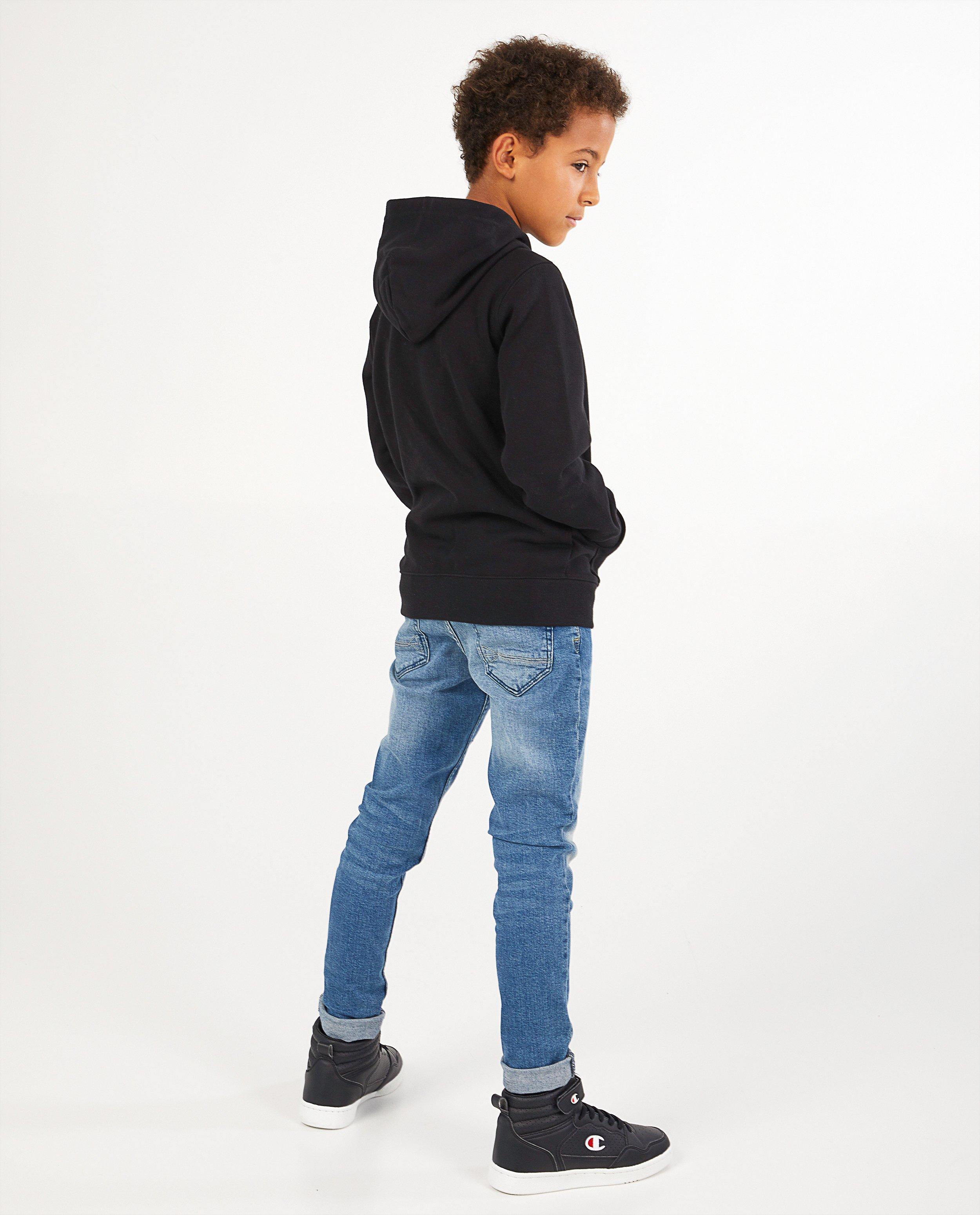 Sweaters - Zwarte hoodie Champion