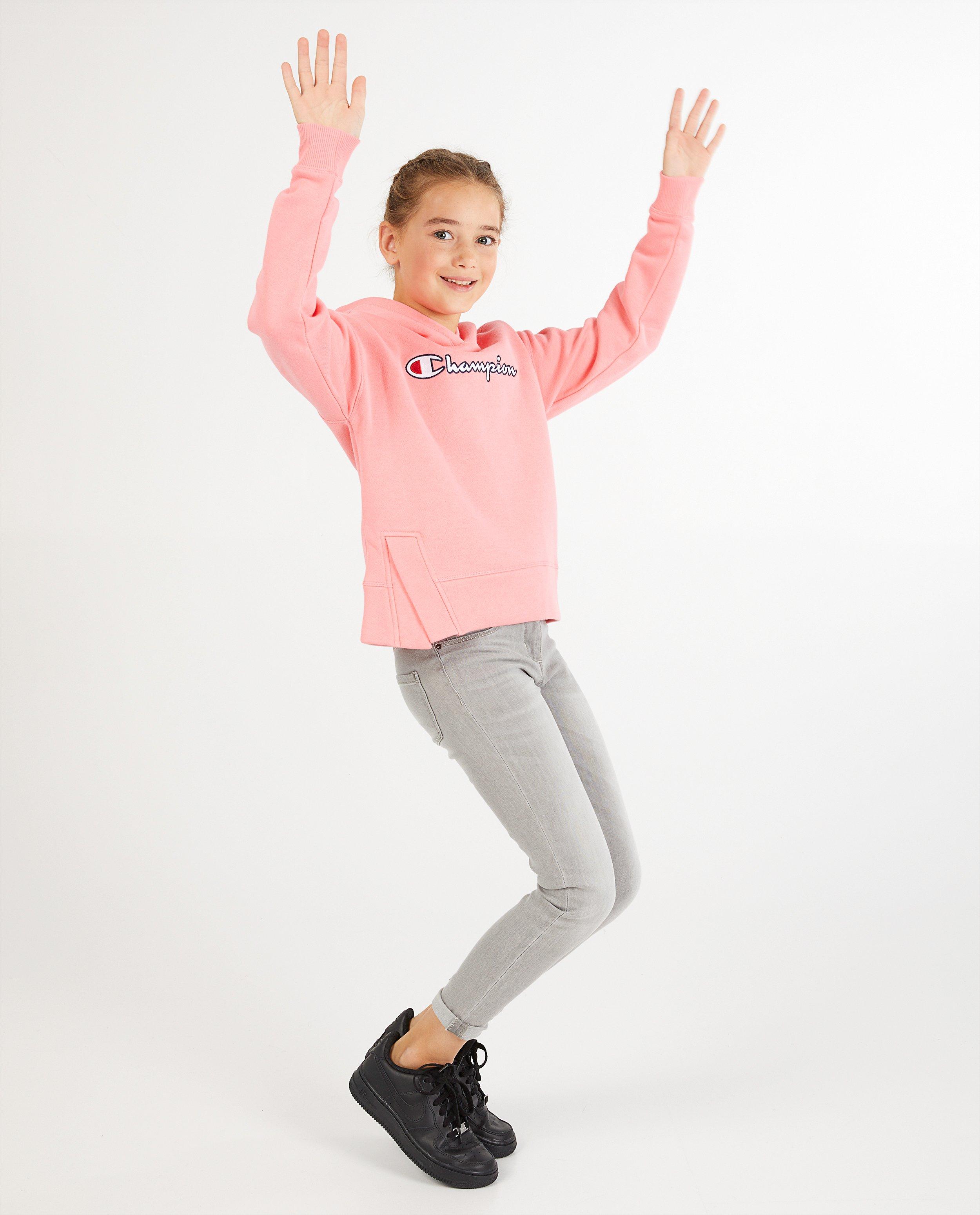Hoodie rose Champion - custom fit - Champion