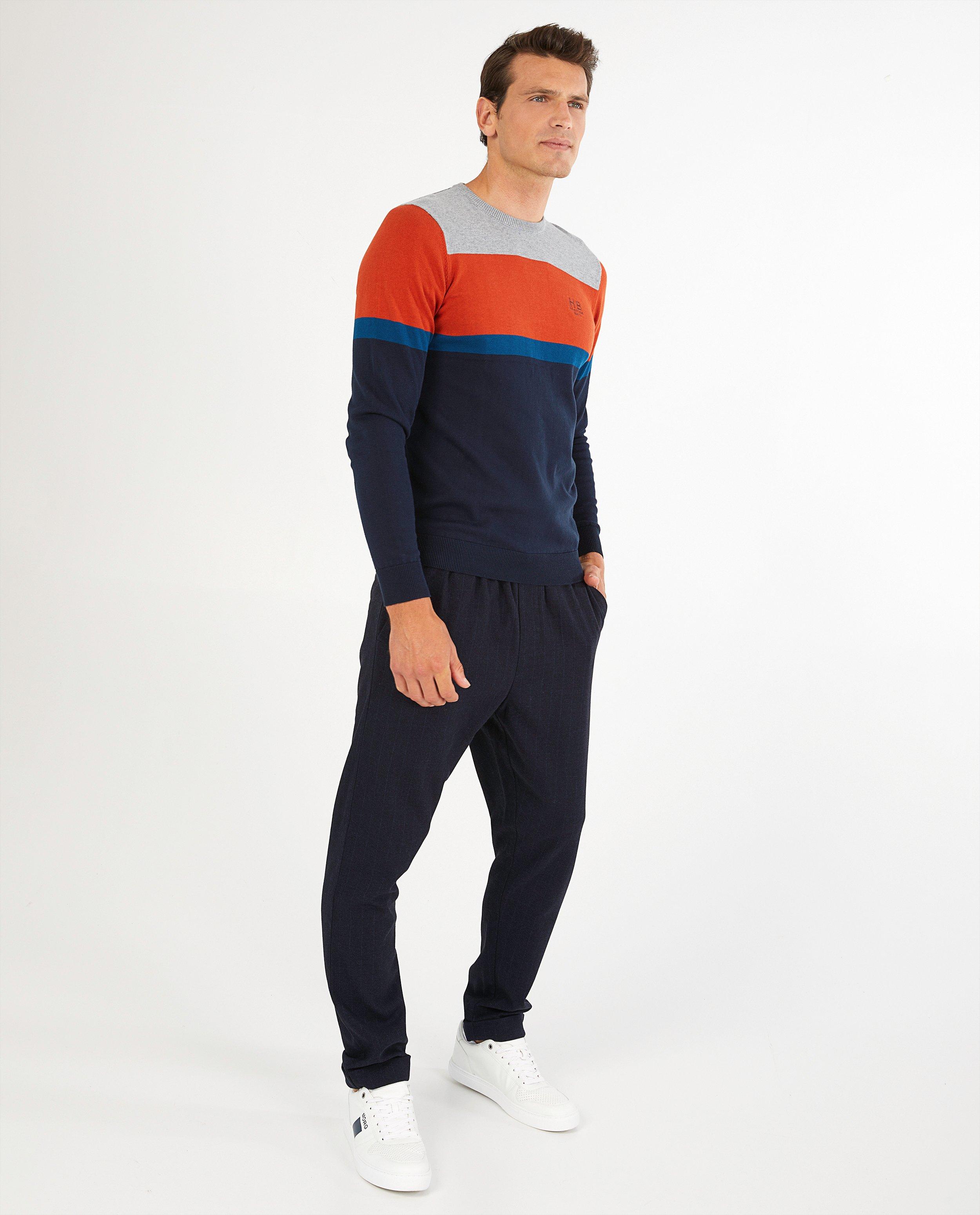Pull avec color block Hampton Bays - en fin tricot - Hampton Bays