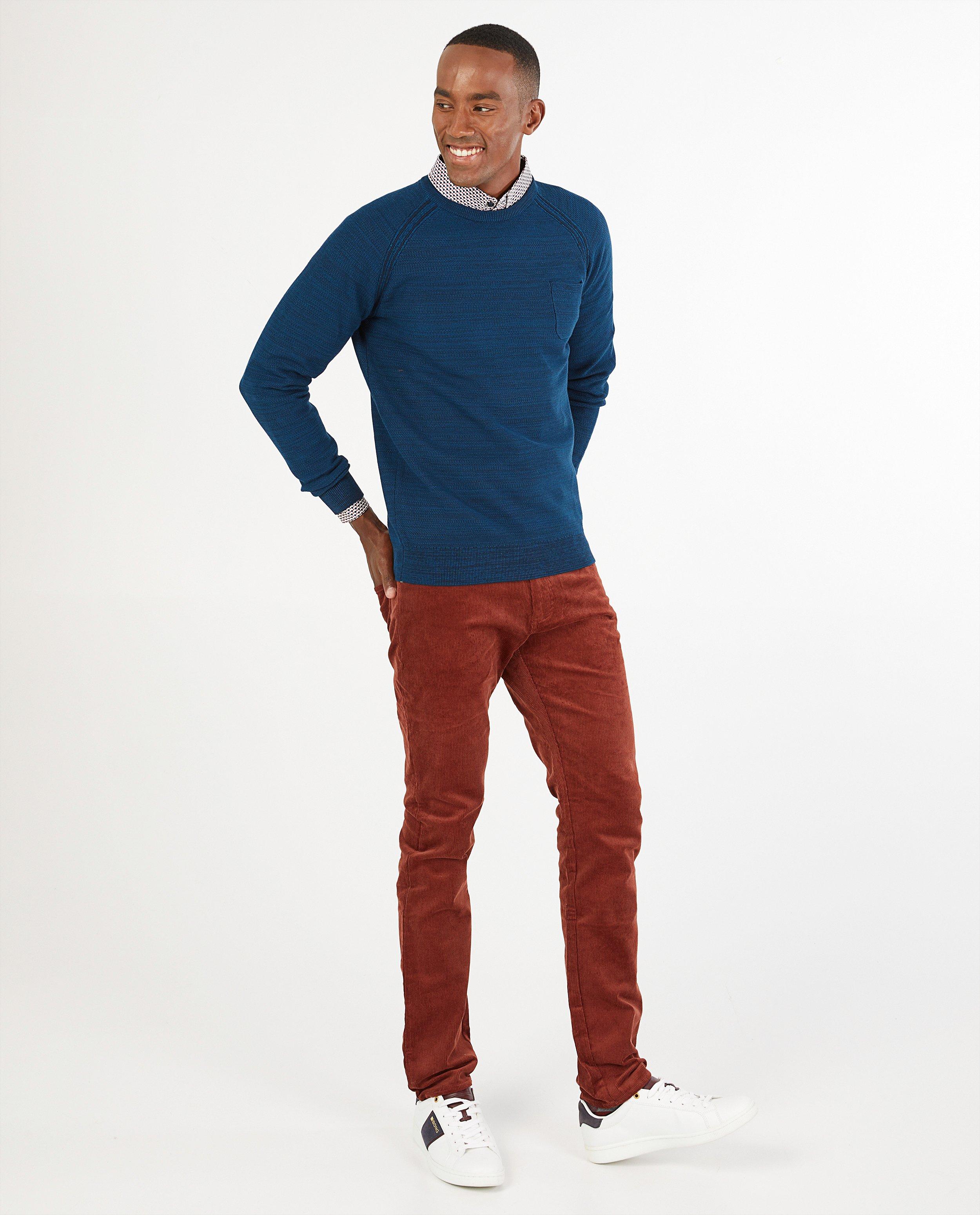 Pull rouge Hampton Bays - en fin tricot - Hampton Bays