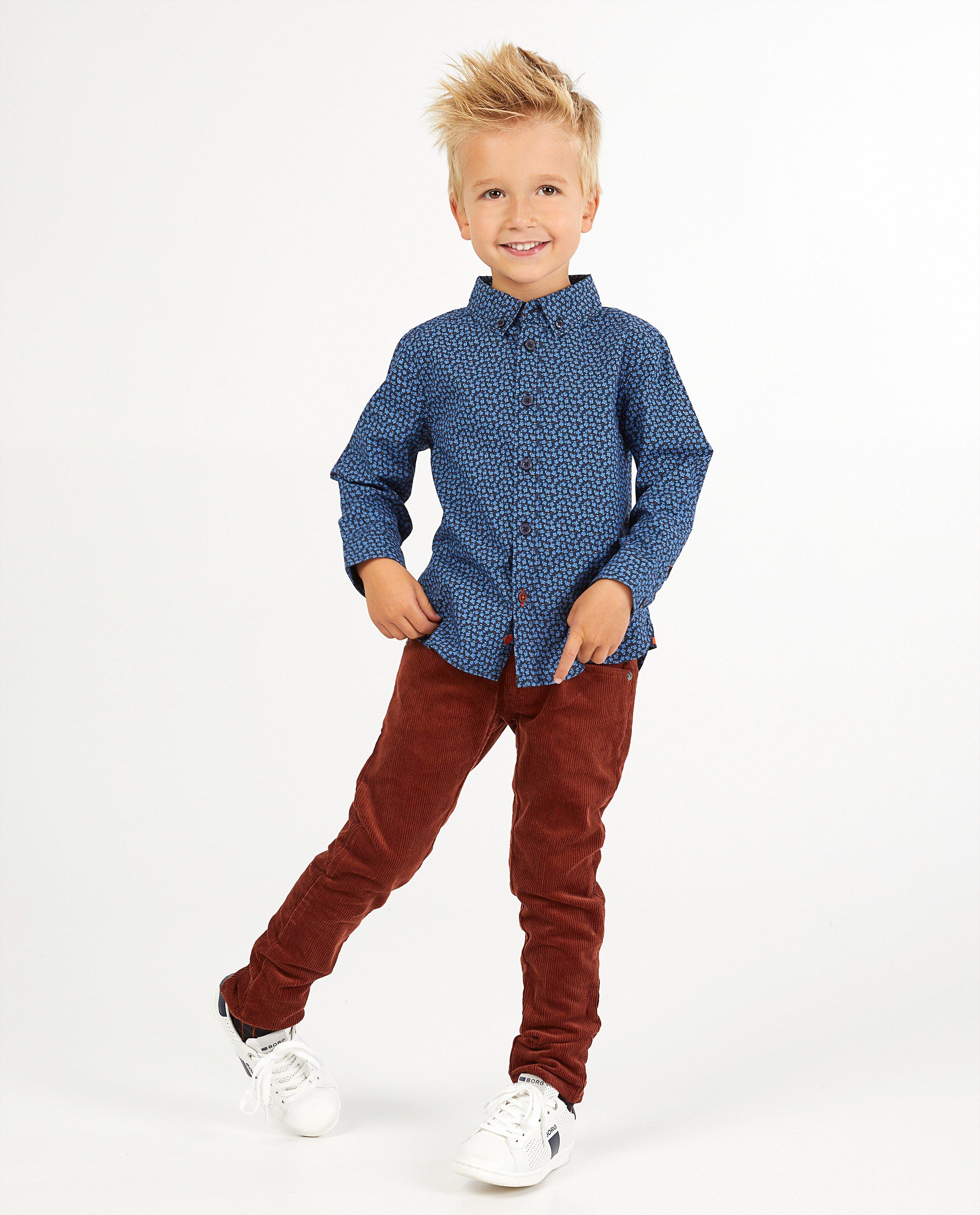 Chemise bleue à imprimé Hampton Bays - imprimé intégral - Hampton Bays