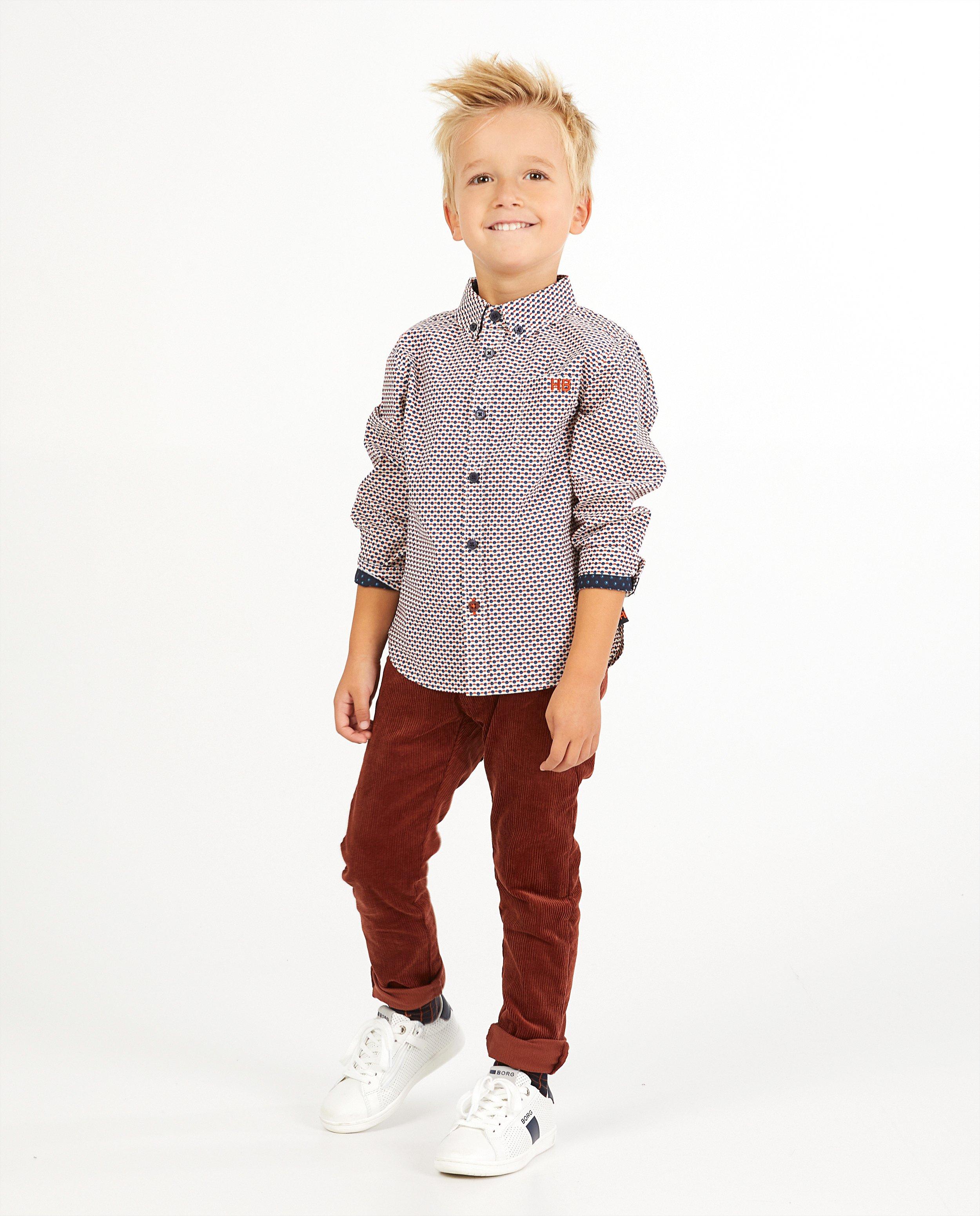 Wit hemd met print Hampton Bays - allover - Hampton Bays