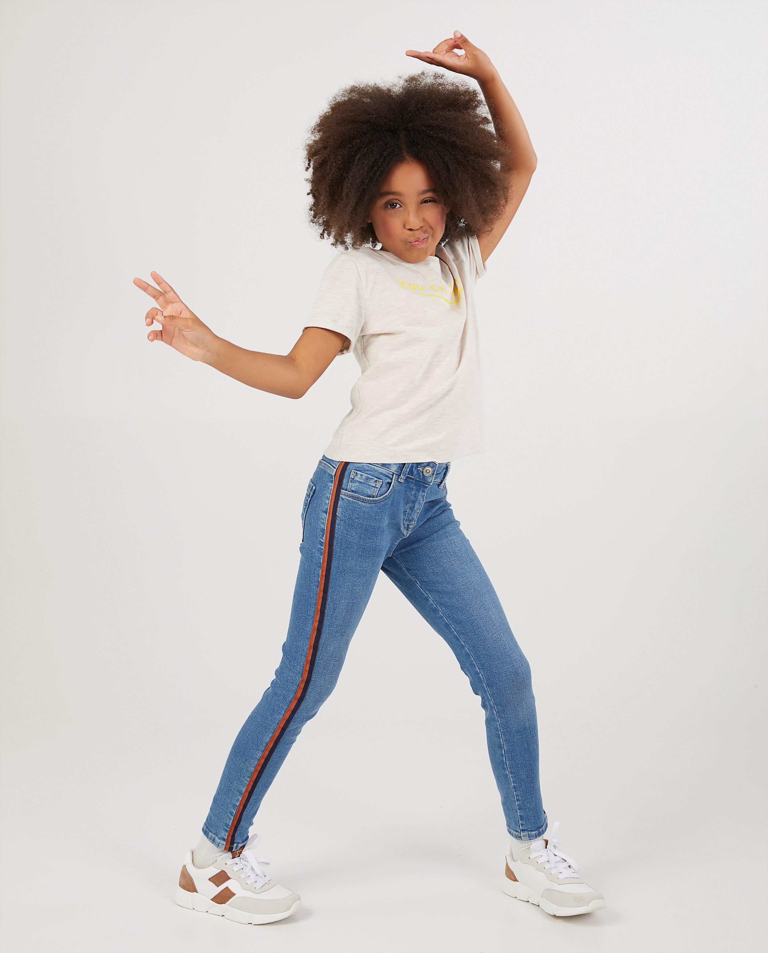 T-shirt met opschrift Hampton Bays - gemêleerd - Hampton Bays