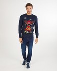 Pull de Noël avec imprimé de Rudolphe - en fin tricot - Quarterback