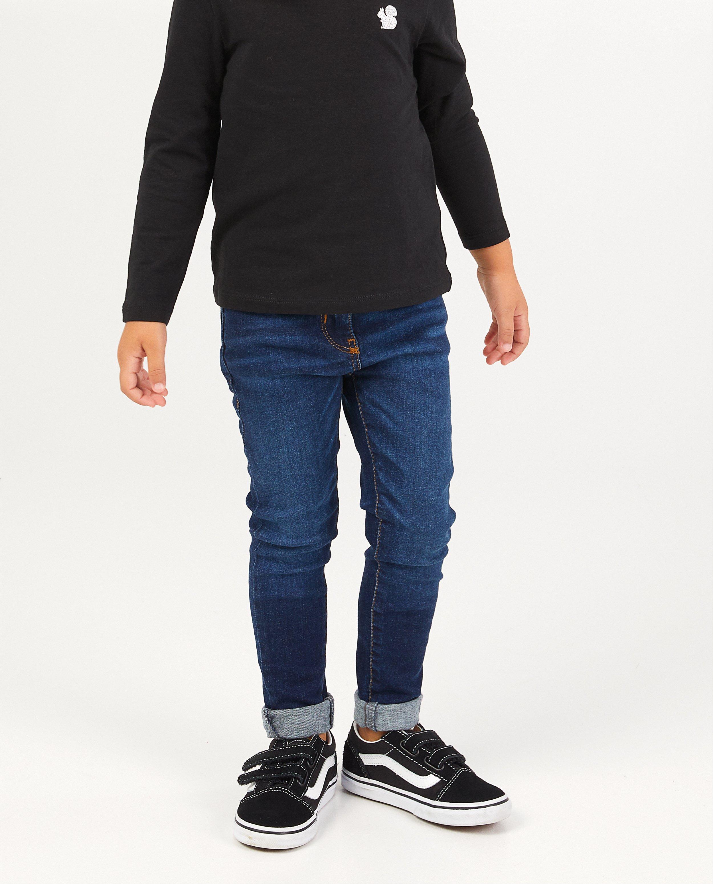Jeans - Zwarte skinny Marie, 2-7 jaar