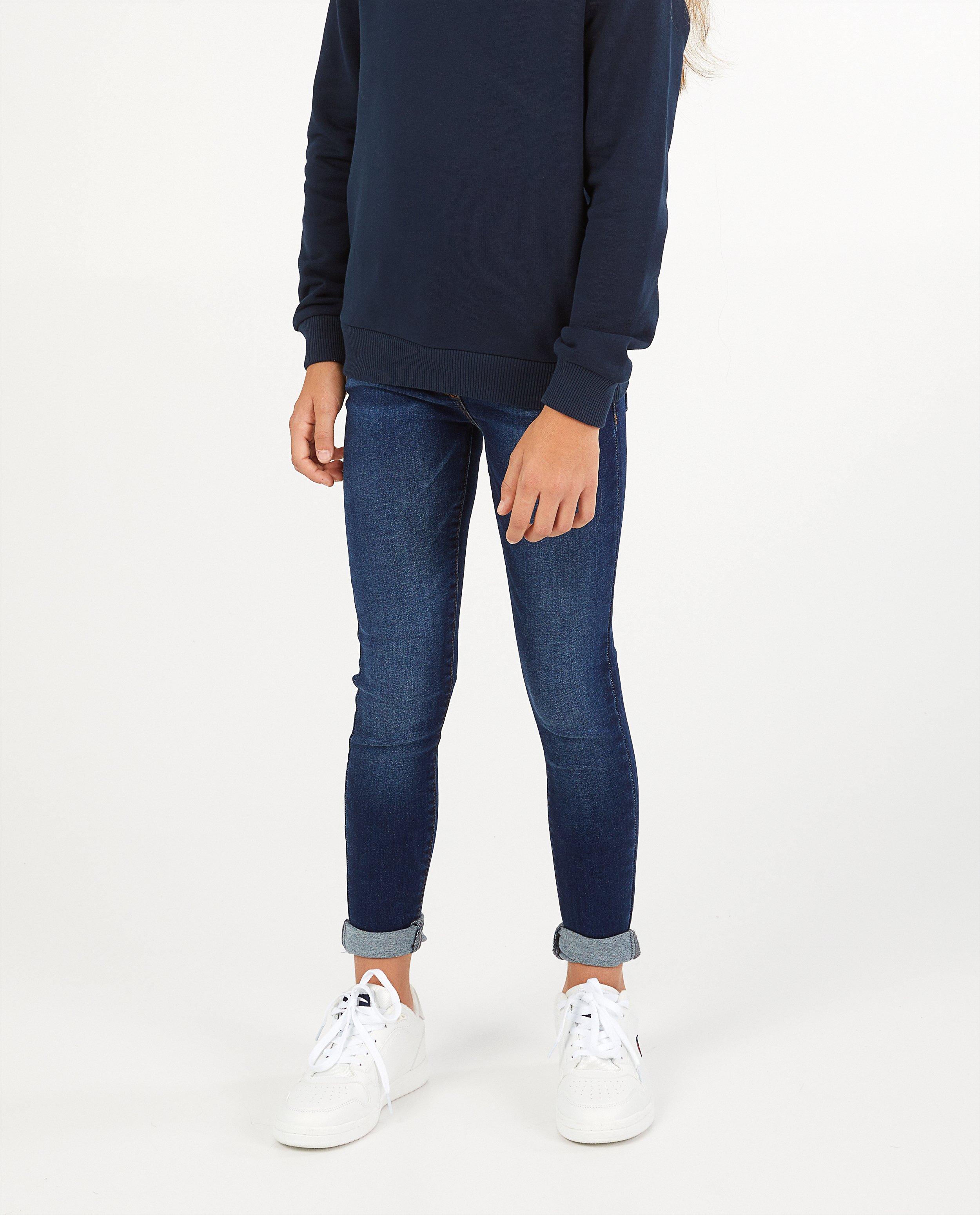 Jeans - Blauwe skinny Marie, 7-14 jaar